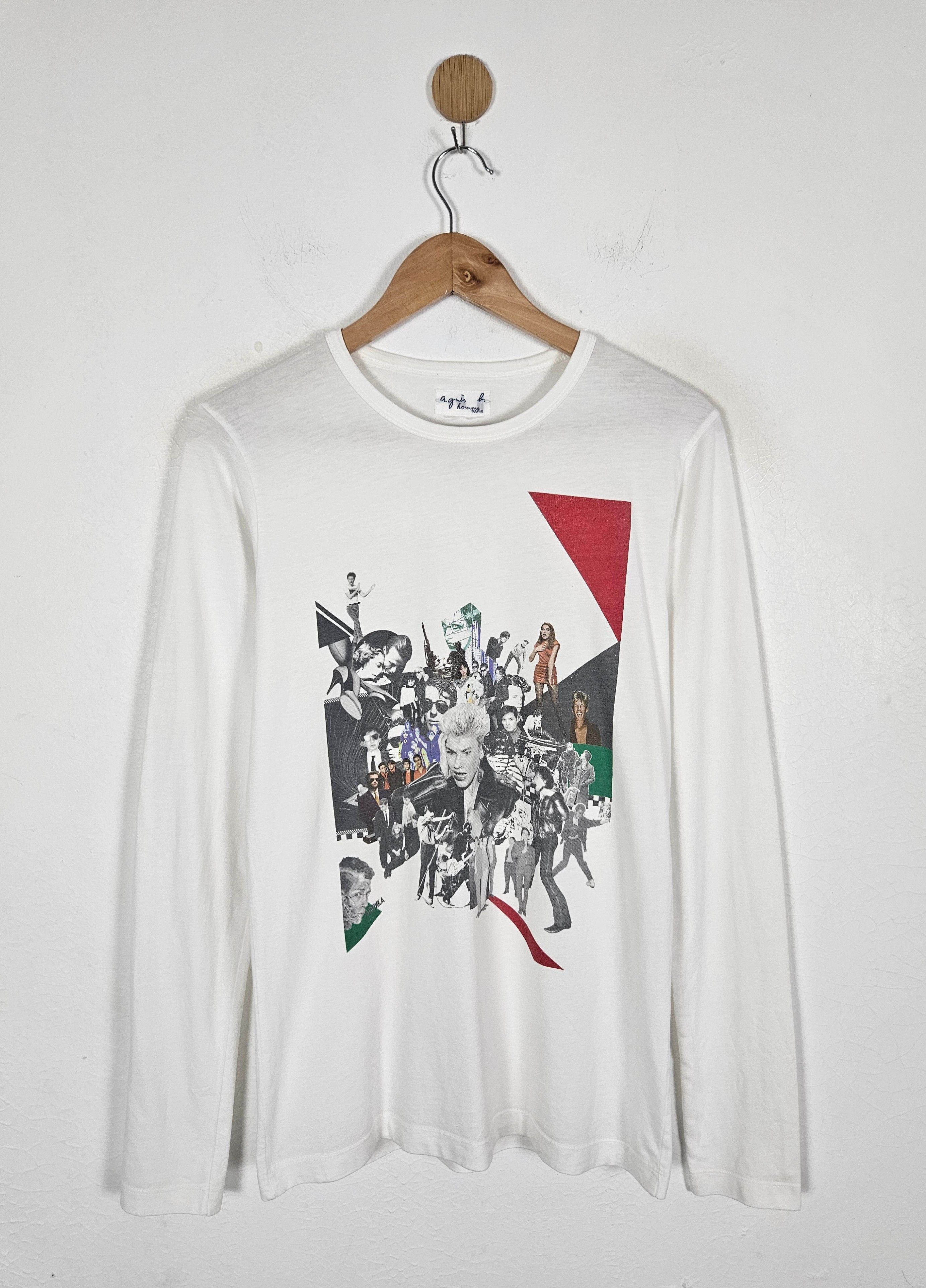 agnes b. Agnes B Paris photo tee avant garde shirt Size US S / EU 44-46 / 1 - 1 Thumbnail
