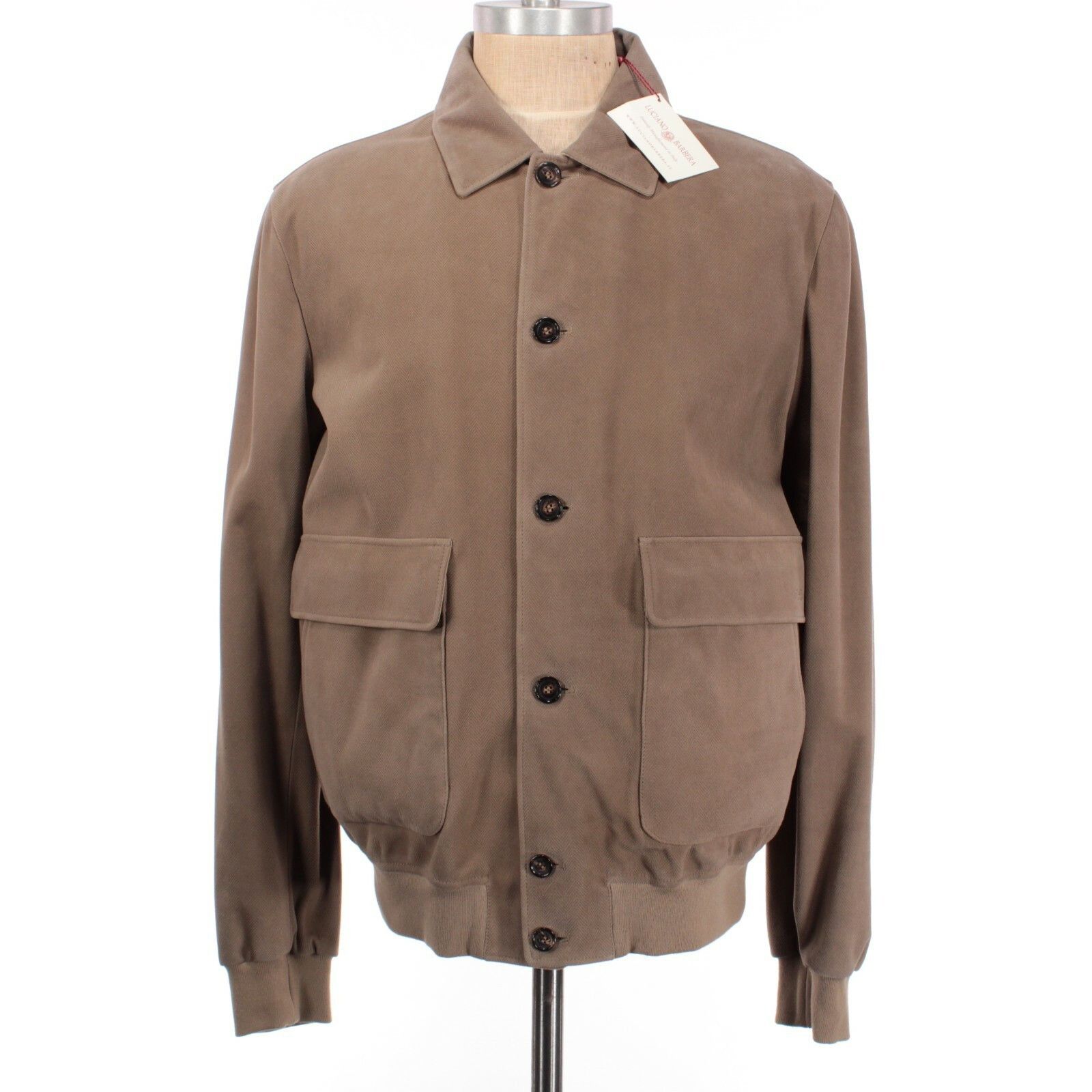 Luciano Barbera Luciano Barbera Jacket Size L US In Brown Leather Size US L / EU 52-54 / 3 - 1 Thumbnail