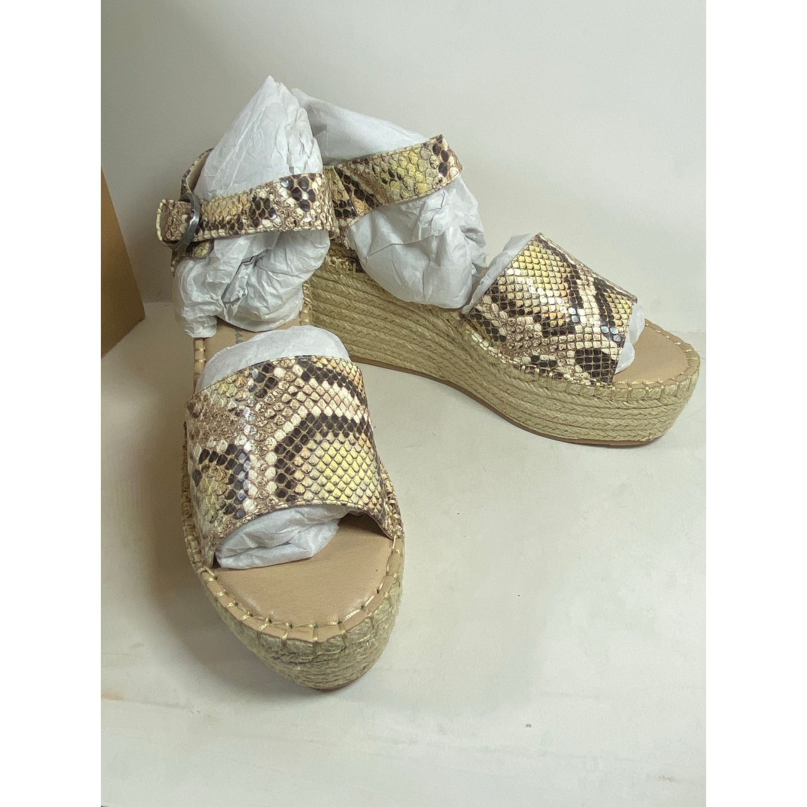 Matisse Coconuts Matisse Flirty Natural Snakeskin Espadrille Wedge Size US 10 / IT 40 - 13 Thumbnail