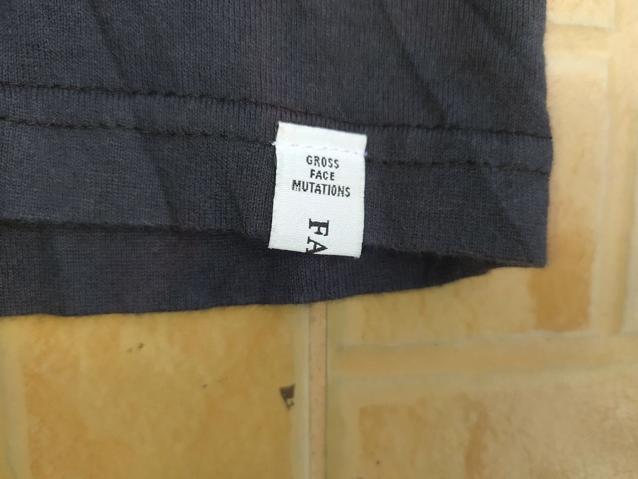 Facetasm FACETASM OVERSIZE BLACK T-SHIRT Size US L / EU 52-54 / 3 - 4 Thumbnail