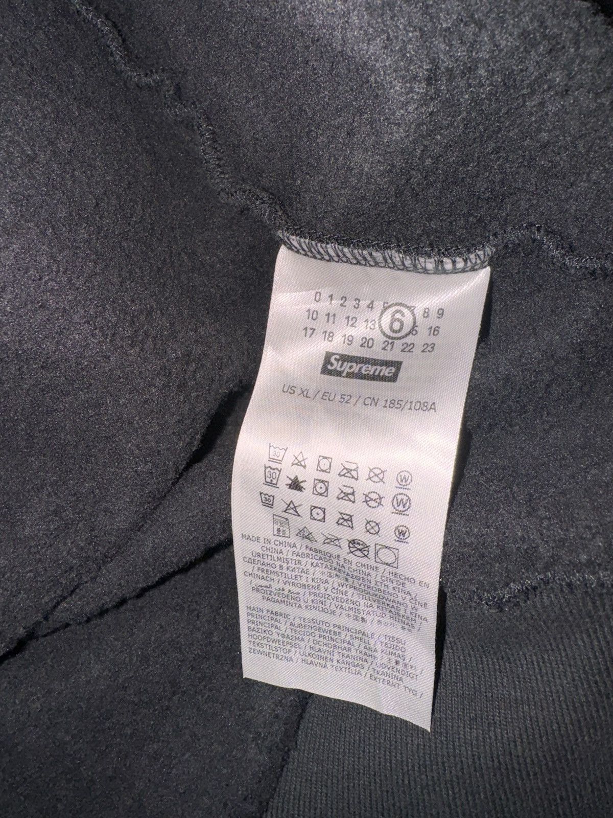Maison Margiela × Supreme ***NEW SUPREME MARGIELA ZIP UP HOODIE Size US XL / EU 56 / 4 - 6 Thumbnail