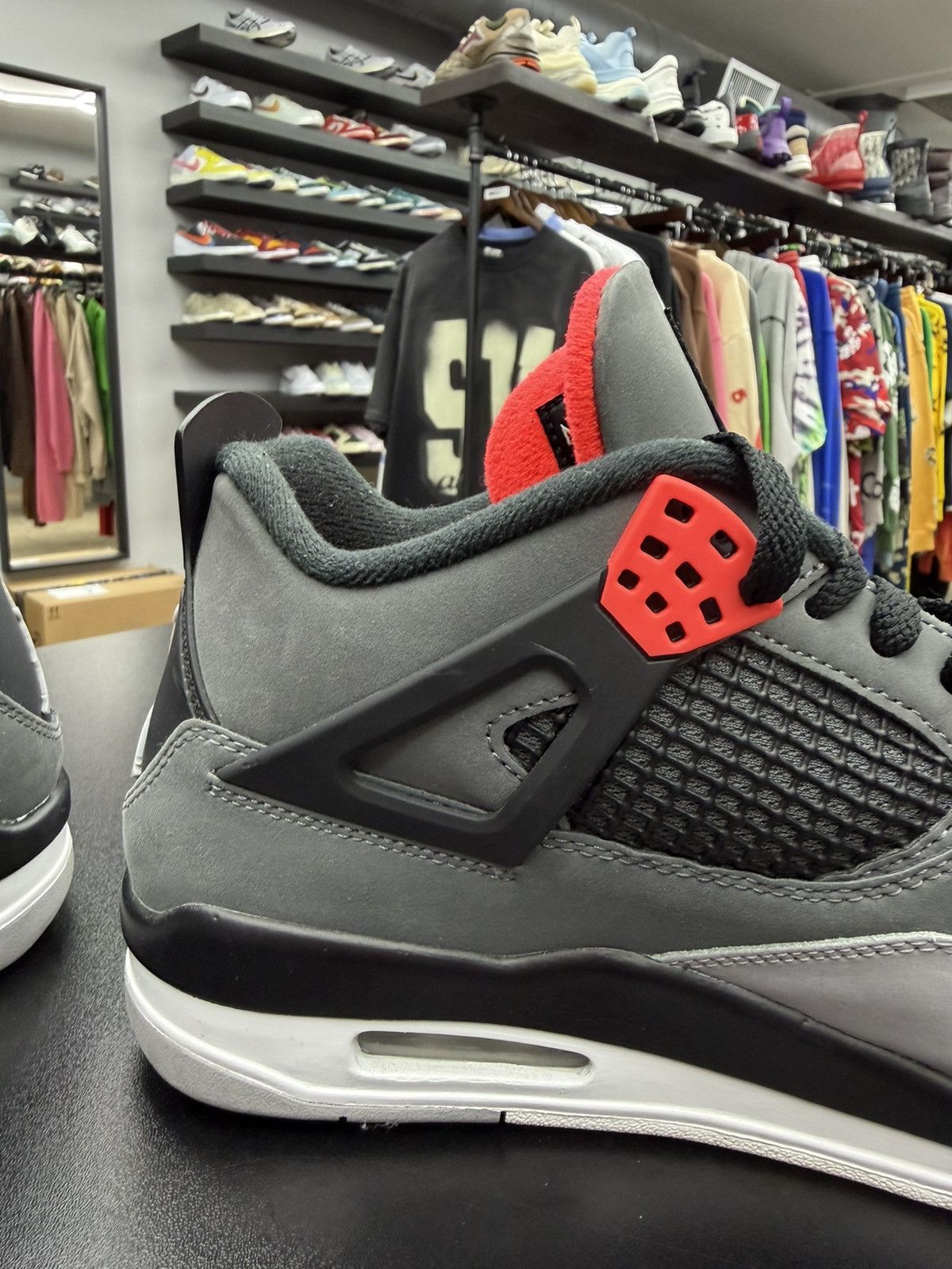 Jordan Brand Size 9.5 - Jordan 4 Retro Infrared Size US 9.5 / EU 42-43 - 8 Thumbnail