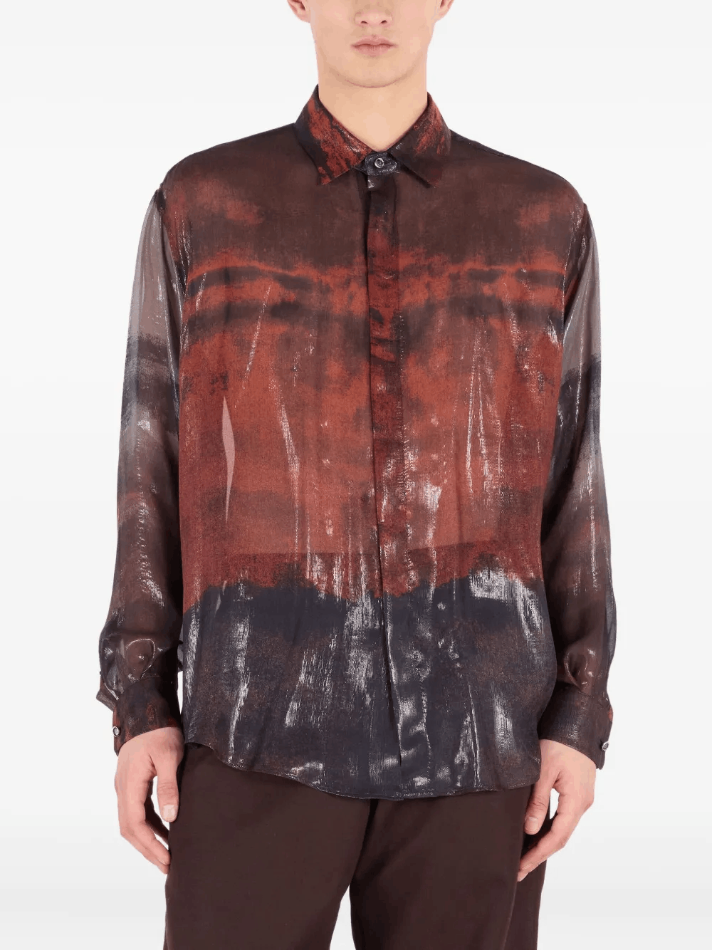Other Garment-Dyed Effect Shirt Size US L / EU 52-54 / 3 - 1 Thumbnail