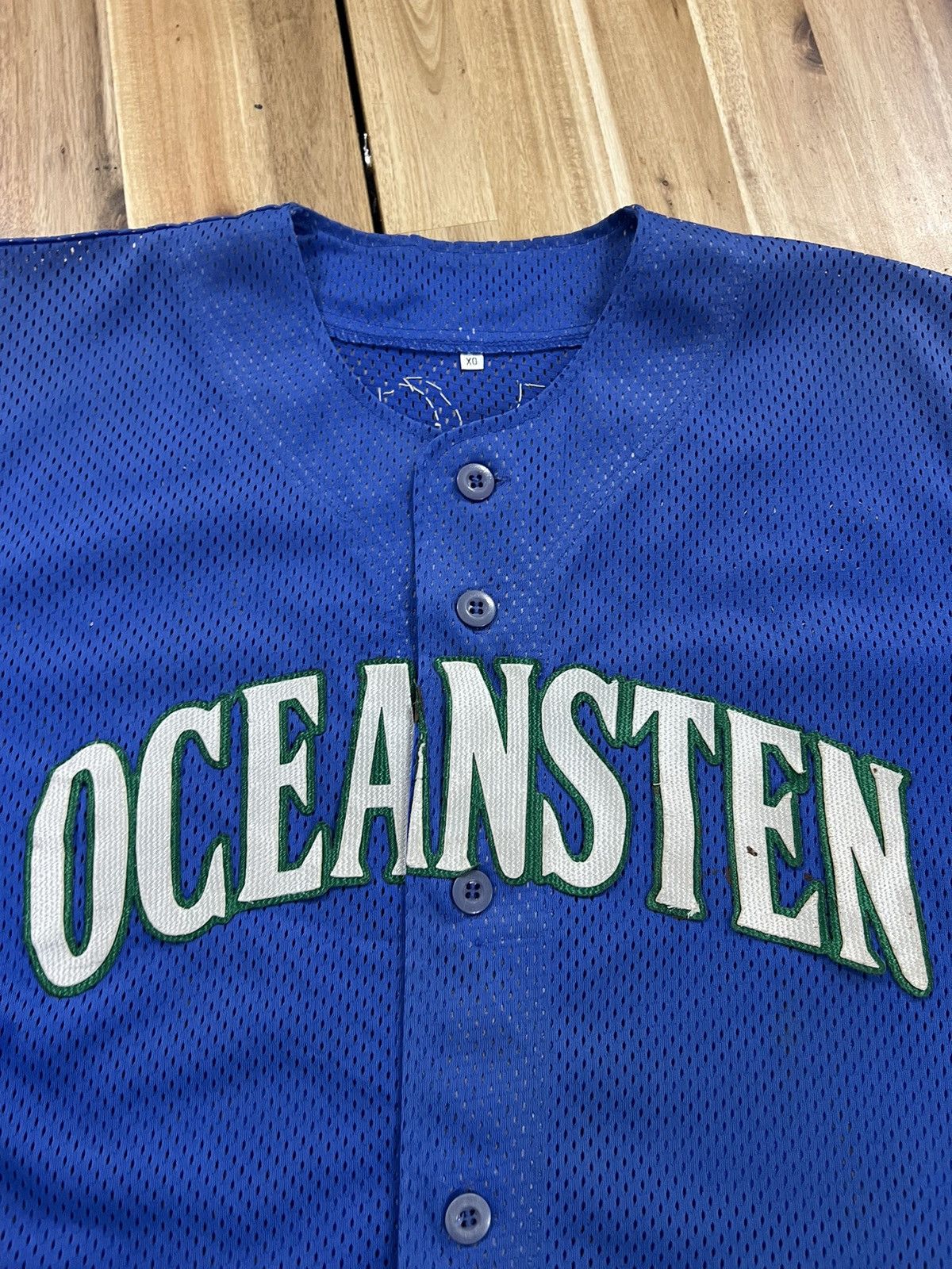 Japanese Brand × Vintage Vintage Oceansten Baseball Jersey Size US L / EU 52-54 / 3 - 2 Thumbnail