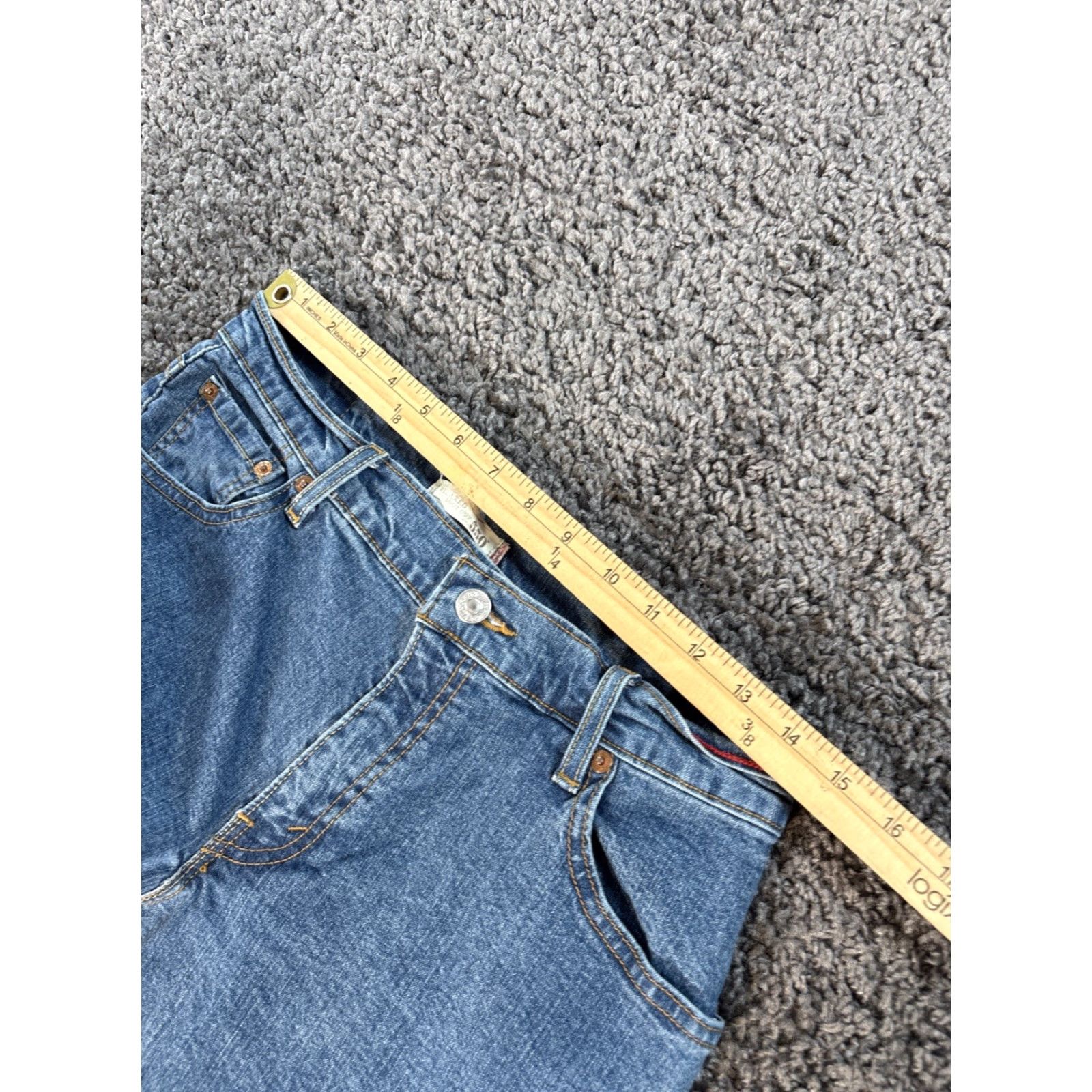 Levi's VINTAGE Levi’s 550 Relaxed Bootcut Jeans Women 28x31 Med Wash Blue 28in 31in Mens Girls Size ONE SIZE - 4 Thumbnail
