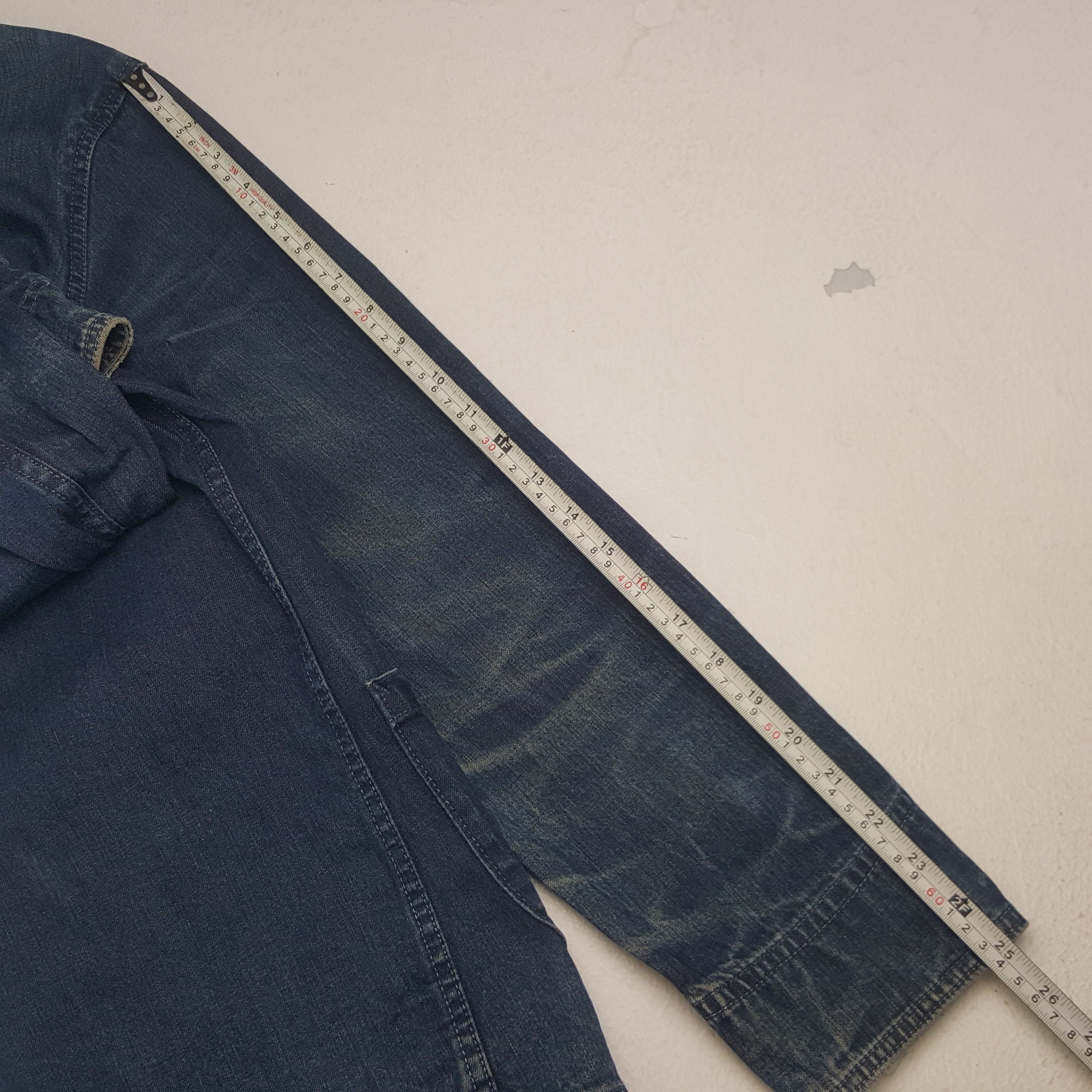 Ralph Lauren Vintage RRL by Ralph Lauren American Denim Jacket Size US XXL / EU 58 / 5 - 6 Thumbnail