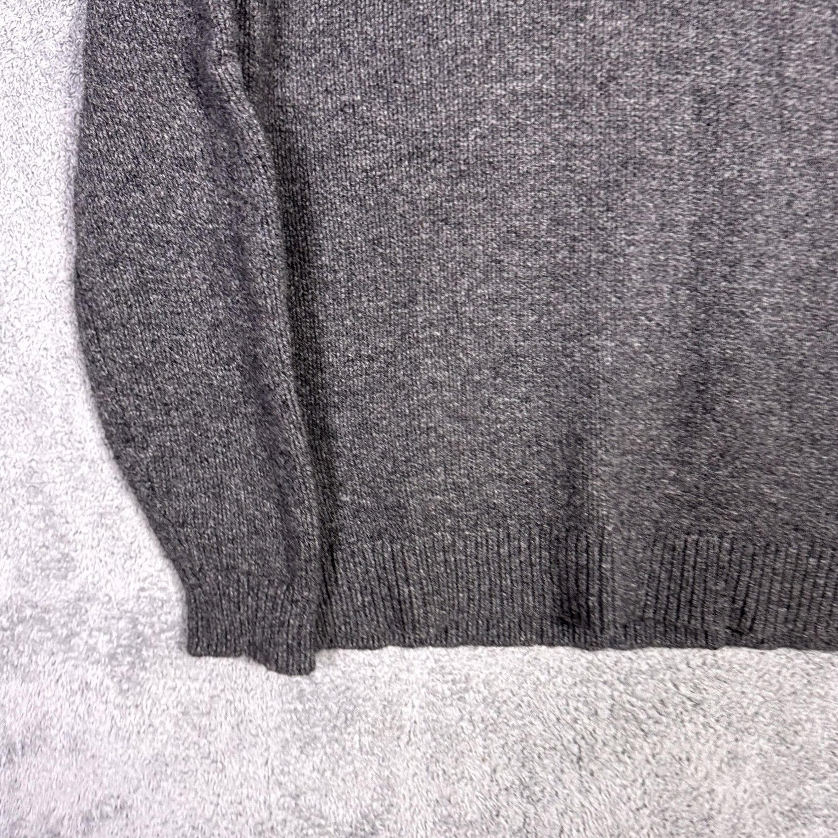 Vintage L.L. Bean Sweater Mens XLT XL Tall Fisherman Knit Pullover Jumper Ragg Lambswool Gray Size US XL / EU 56 / 4 - 2 Thumbnail