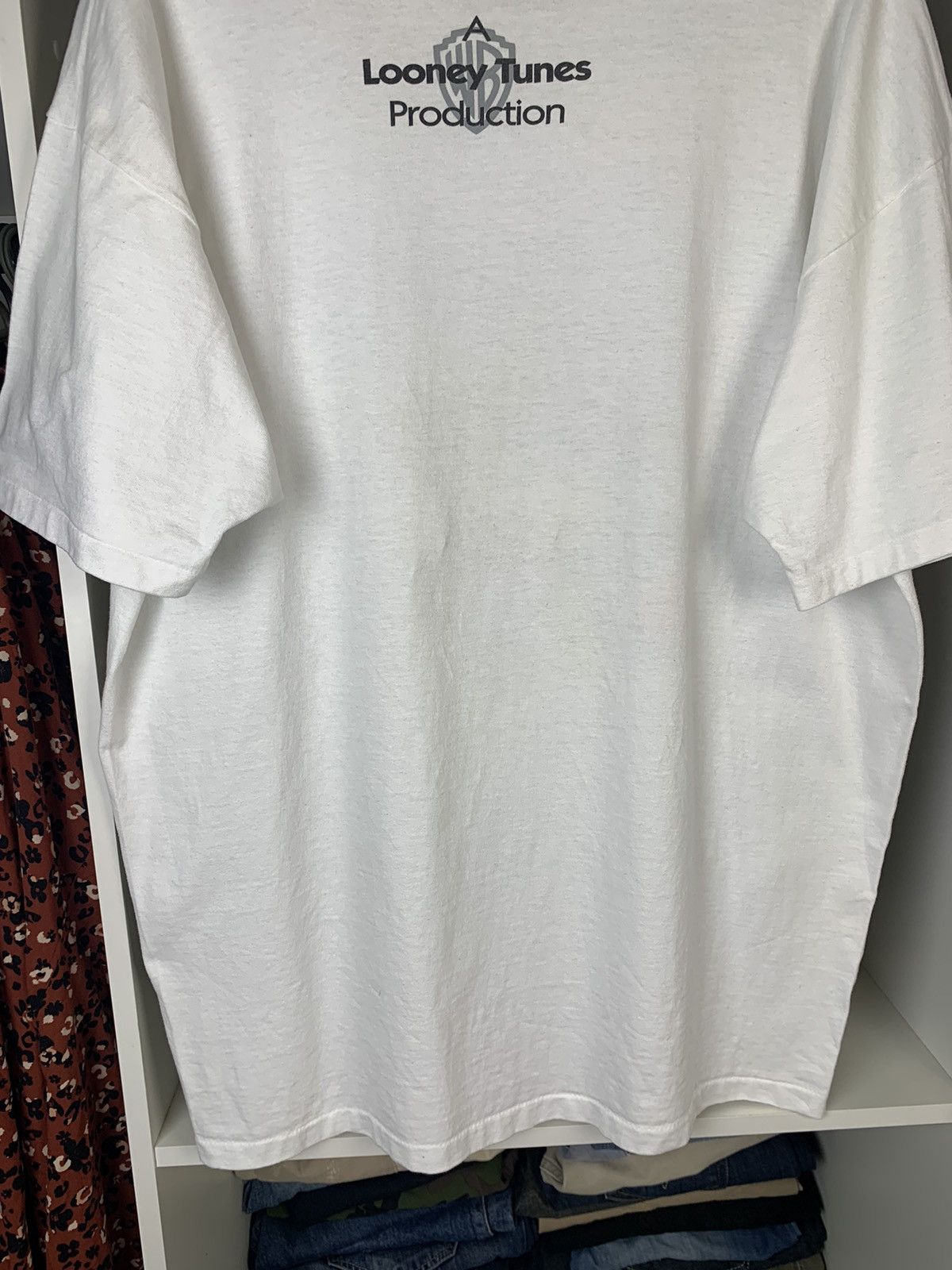 Vintage × Warner Bros Vintage 1996 Warner Bros Made in USA Single Stitch T-shirt Size US XXL / EU 58 / 5 - 25 Thumbnail