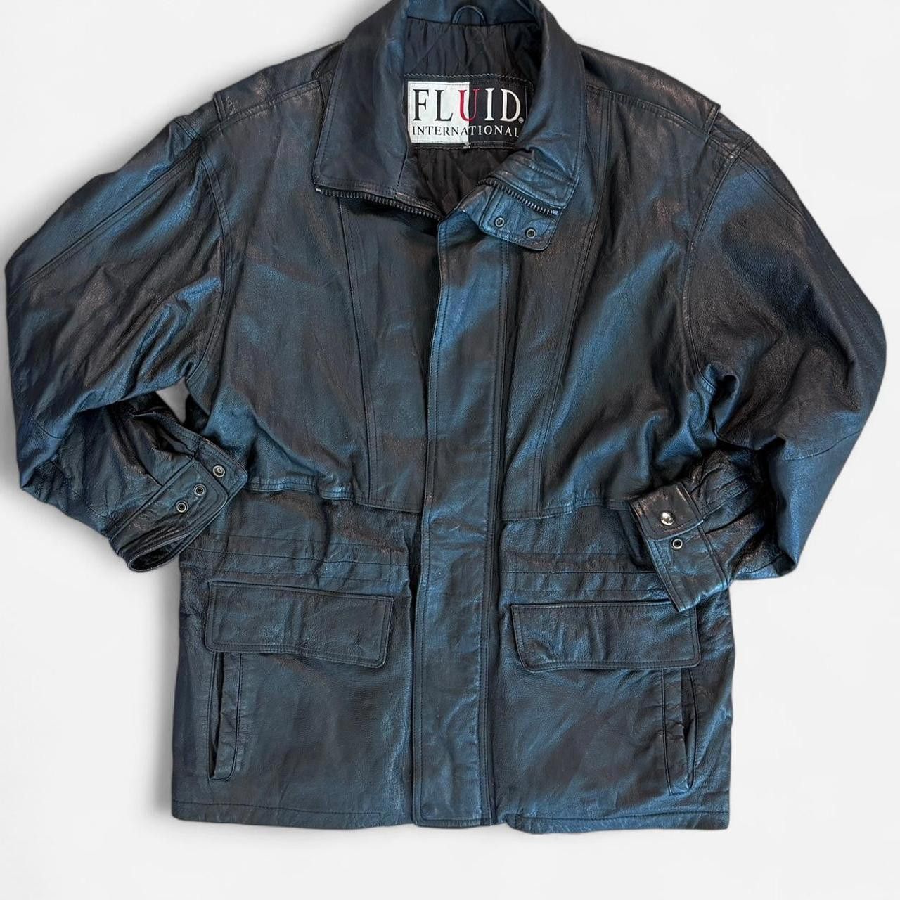 Other Fluid Women's black Coats Size US 42 / EU 58 - 1 Thumbnail