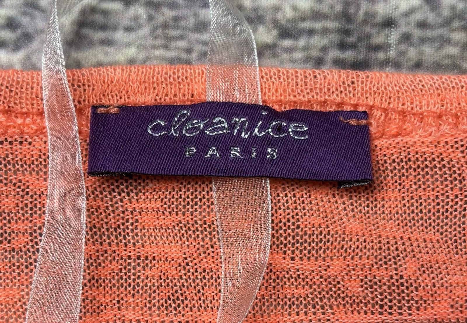 Other Cloanice Paris Top Womens Large Beaded Tassle Made in France Size L / US 10 / IT 46 - 2 Thumbnail