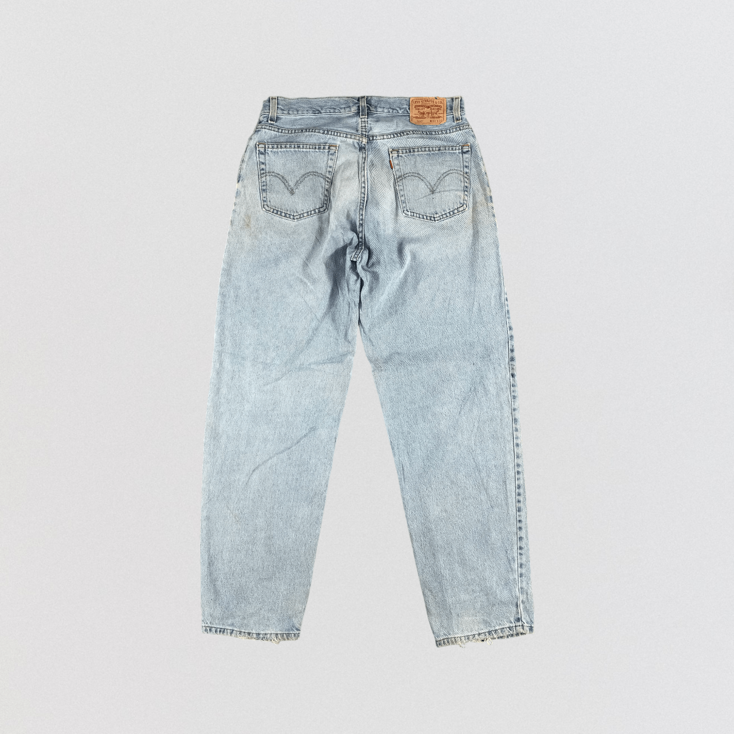 Levi's × Vintage Vintage Light Wash Levis 560 Jeans-JM3000 Size US 35 - 2 Thumbnail