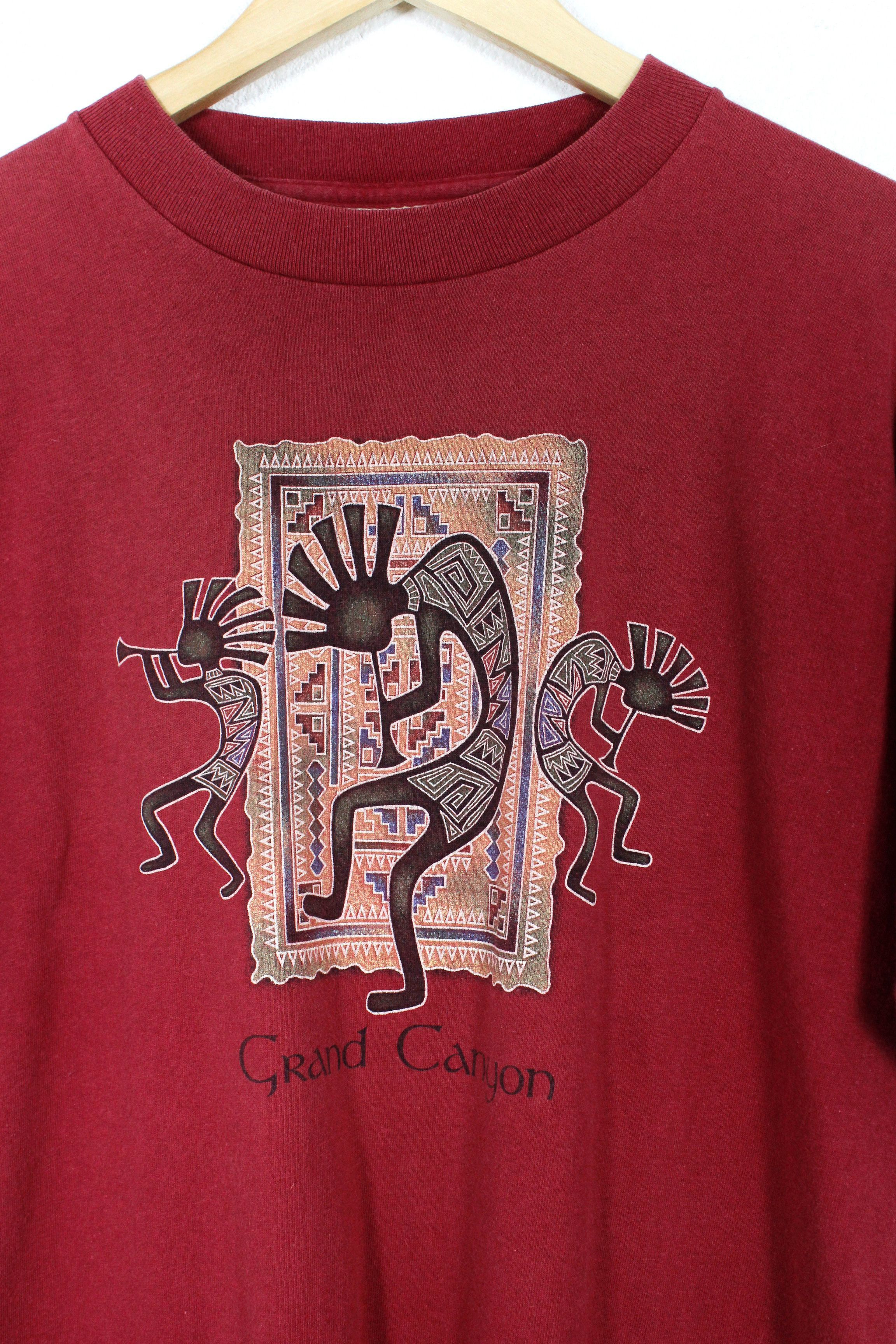 Vintage Vintage Grand Canyon Single Stitch Tee Made in USA 90s Size US M / EU 48-50 / 2 - 2 Thumbnail