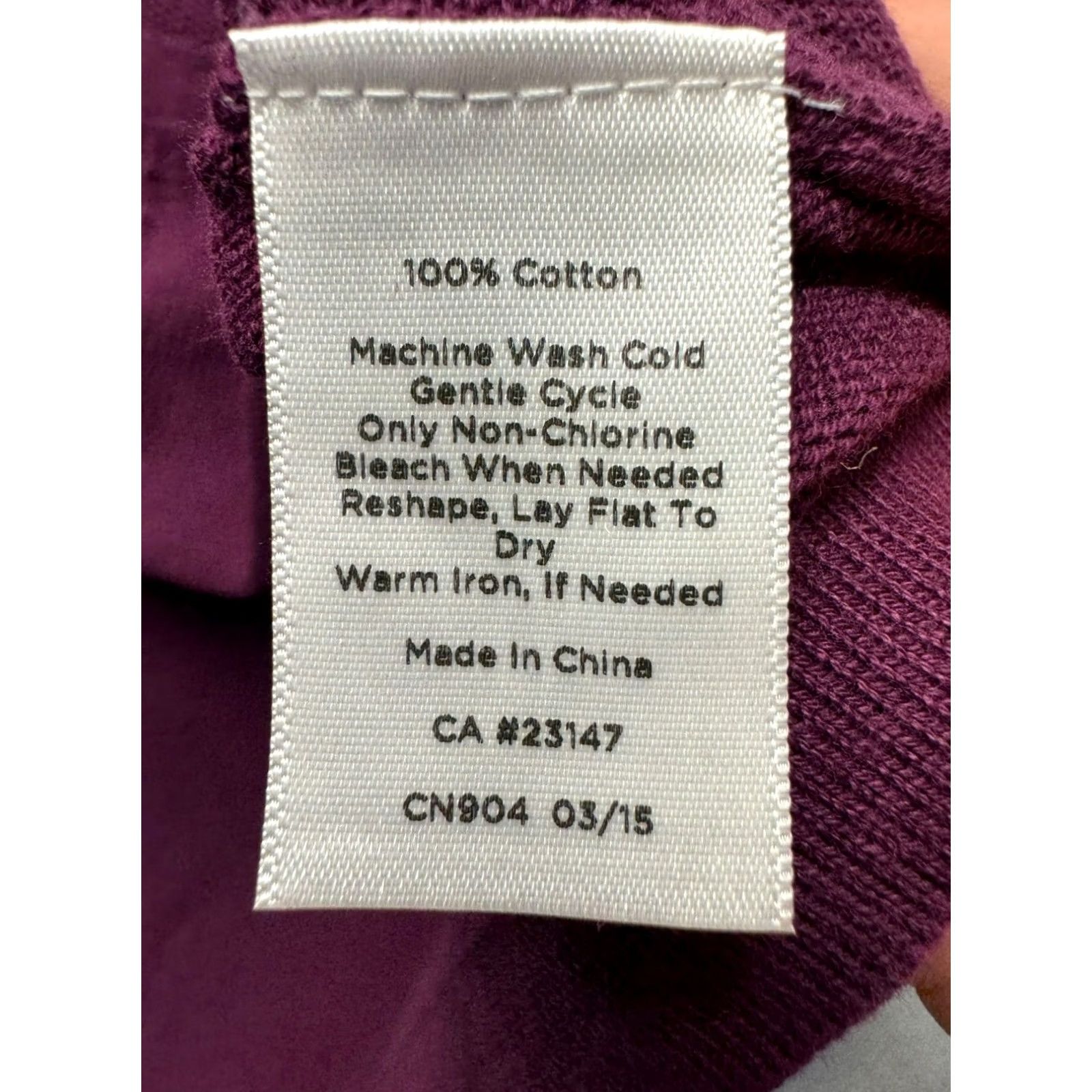Talbots VINTAGE? Women’s Talbots Sweater BNWT Cable Knit 100% Cotton Pullover Purple 3X Women’s Girls Mens? Size XXL / US 16-18 / IT 52-54 - 4 Thumbnail