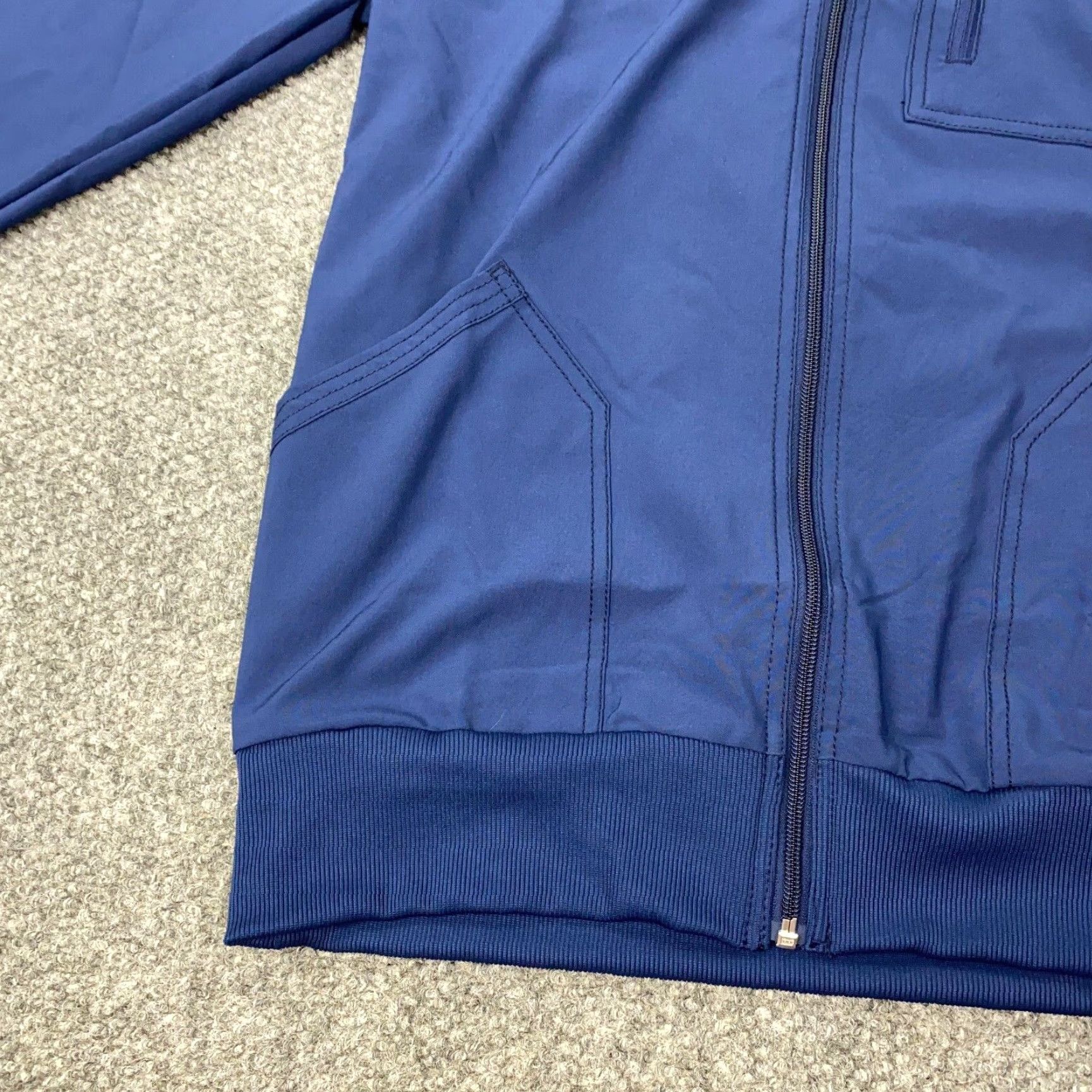 Vintage VINTAGE Infinity Jacket Mens M Blue Lightweight Zip Stretch PROTX2X NWT Size US M / EU 48-50 / 2 - 3 Thumbnail