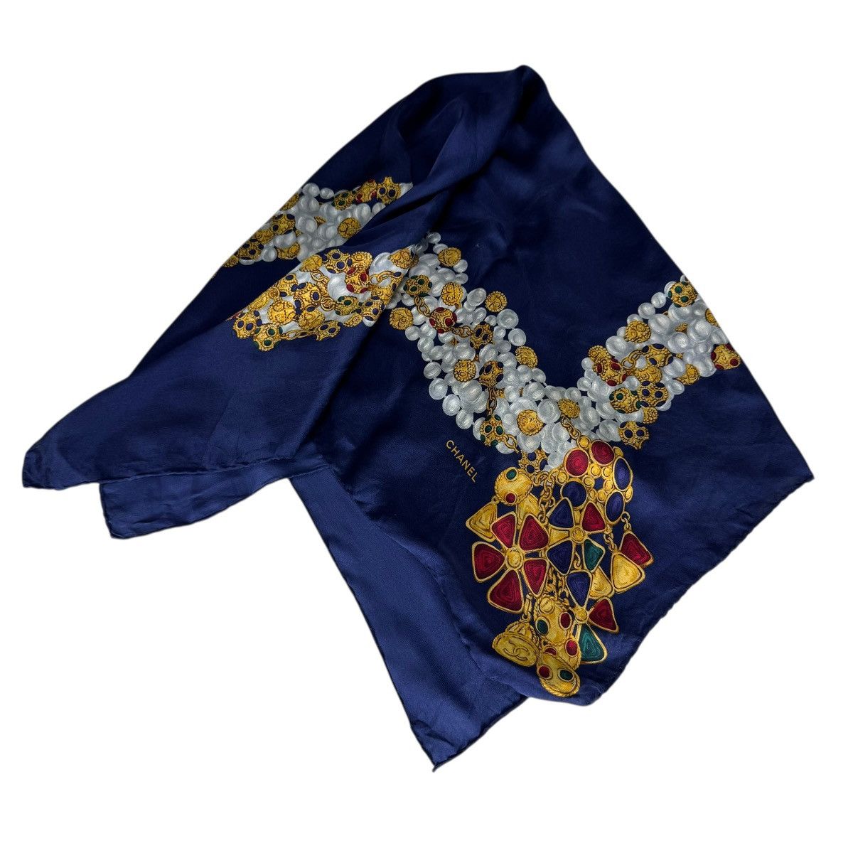 Chanel 🔥CHANEL JEWEL SCARF Size ONE SIZE - 7 Thumbnail