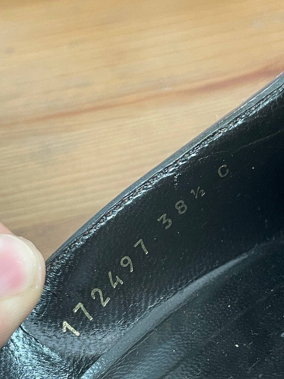 Gucci × Vintage Gucci Vintage Brown Bamboo Leather Pumps Luxury Brand Size US 8 / IT 38 - 8 Thumbnail