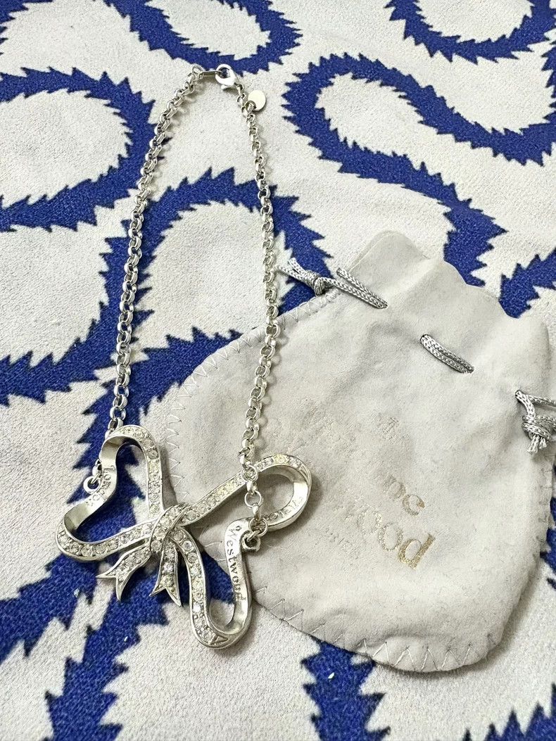 Vivienne Westwood Vivienne Westwood Butterfly Knot Necklace, Large Size ONE SIZE - 1 Thumbnail