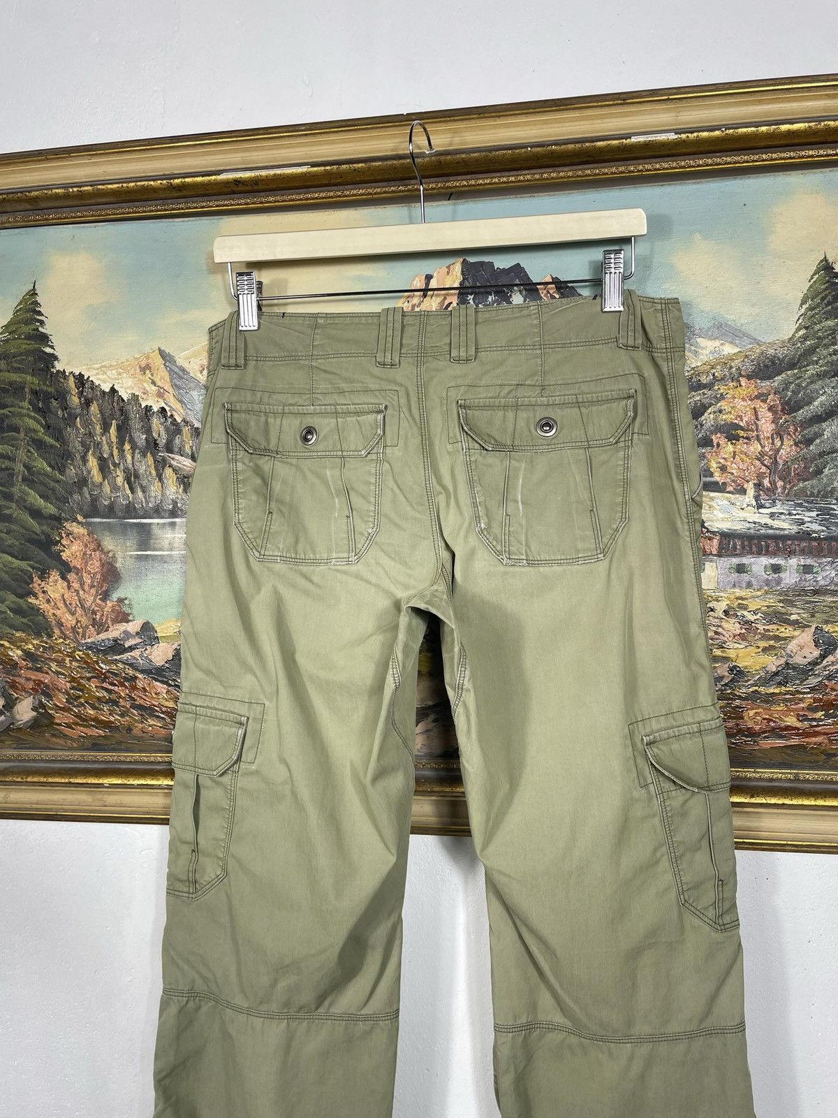 Arc’teryx vintage green khaki cargo trousers pants gorpcore