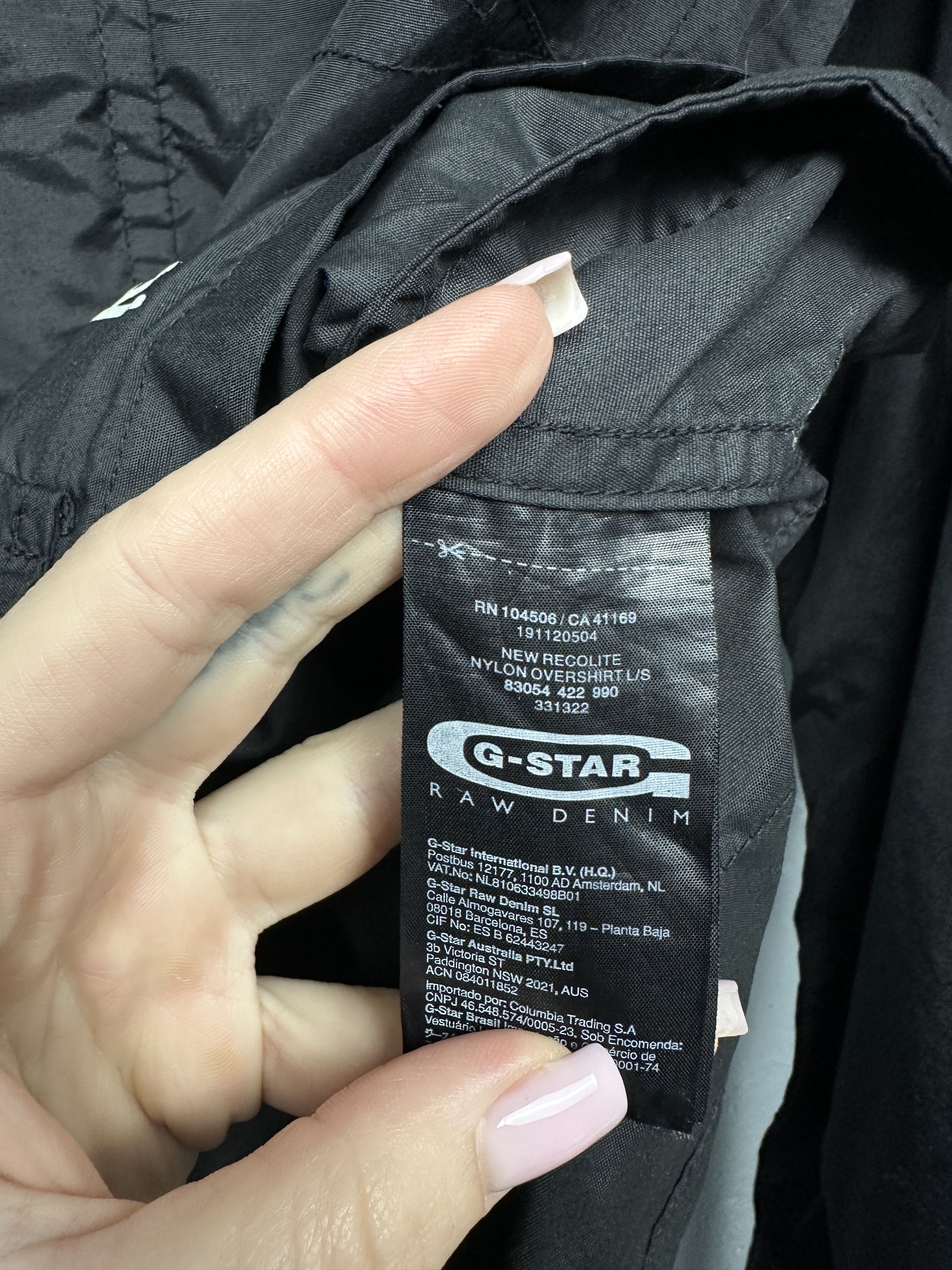 G-Star G Star Raw Mens New Recolite Nylon Overshirt Jacket Size US L / EU 52-54 / 3 - 5 Thumbnail