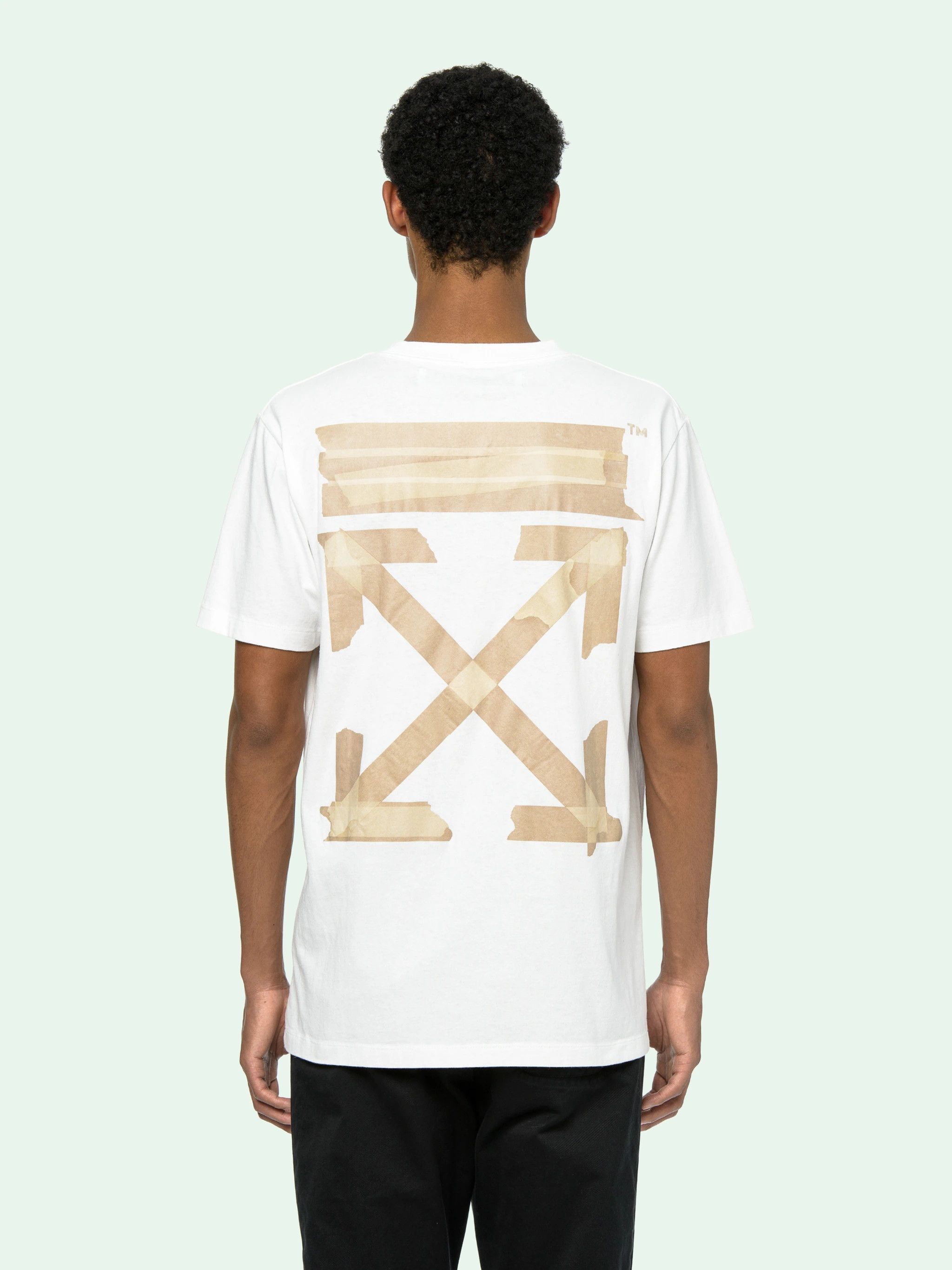 Off-White White Tape Arrows Logo T-Shirt Size XL / US 12-14 / IT 48-50 - 2 Thumbnail