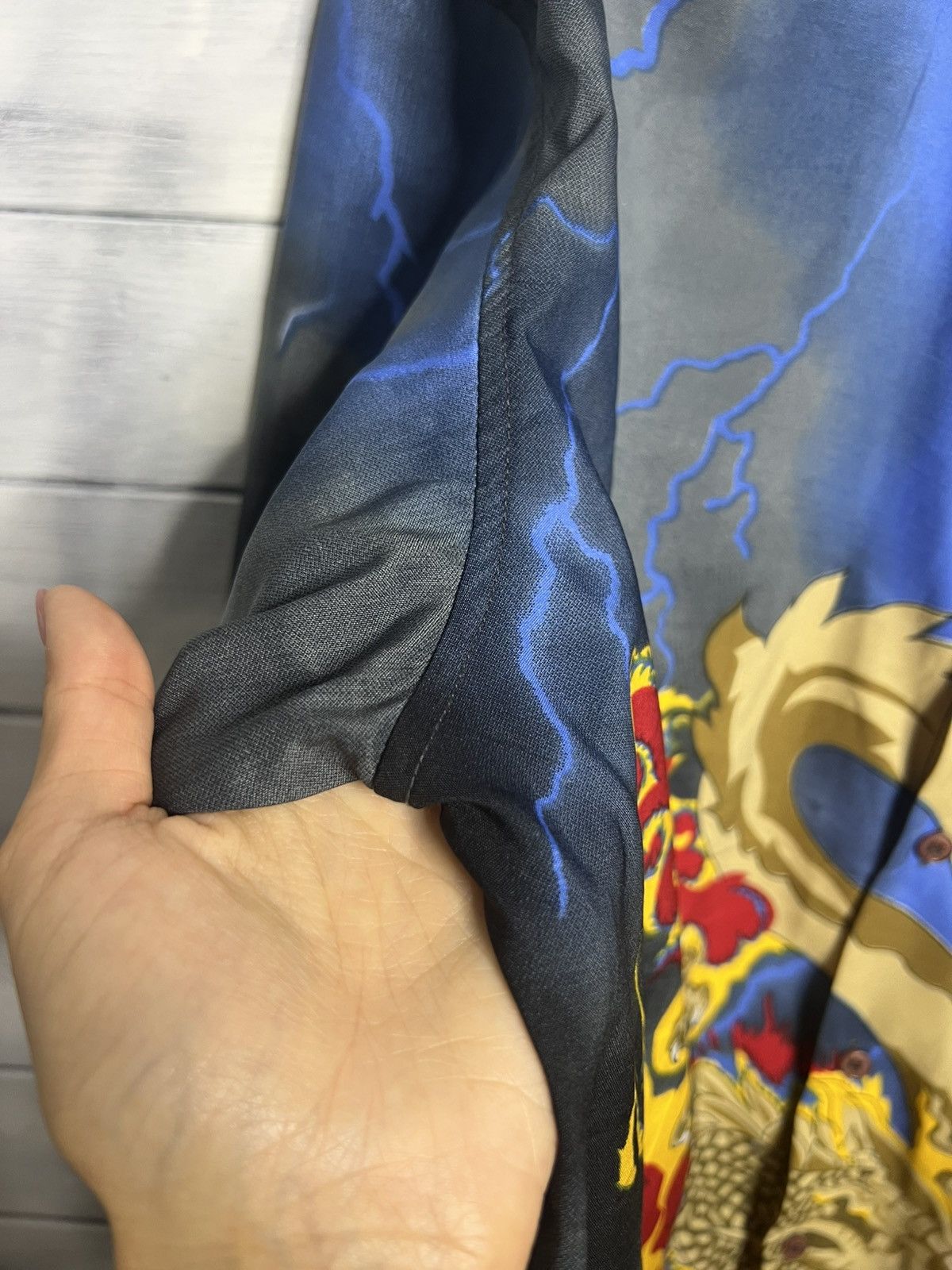 Vintage Rare Vintage Shirt Dragon Japan Style Richard Chang. Size US L / EU 52-54 / 3 - 3 Thumbnail