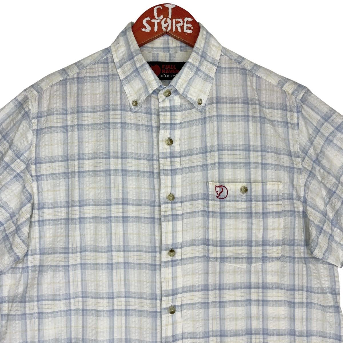 Fjallraven × Vintage Fjall Raven Button Shirt Size US M / EU 48-50 / 2 - 3 Thumbnail