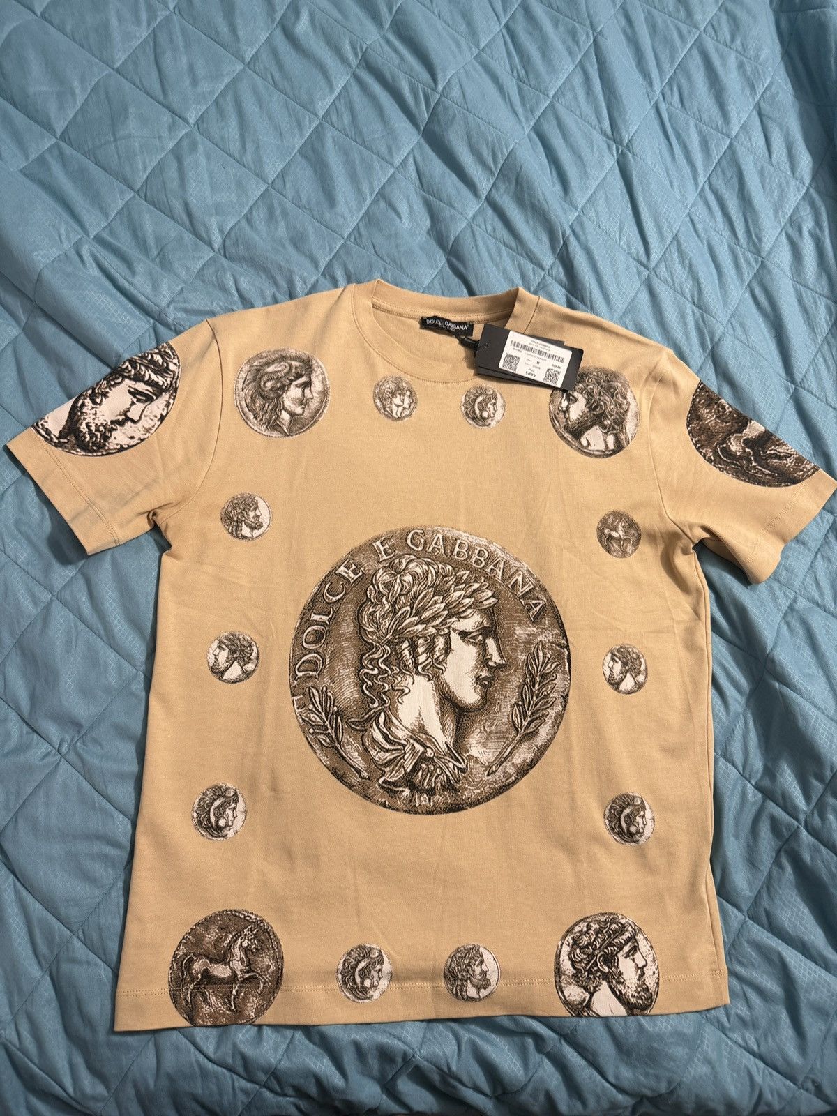 Dolce & Gabbana Dolce Gabanna Coin T Shirt Size US M / EU 48-50 / 2 - 1 Thumbnail
