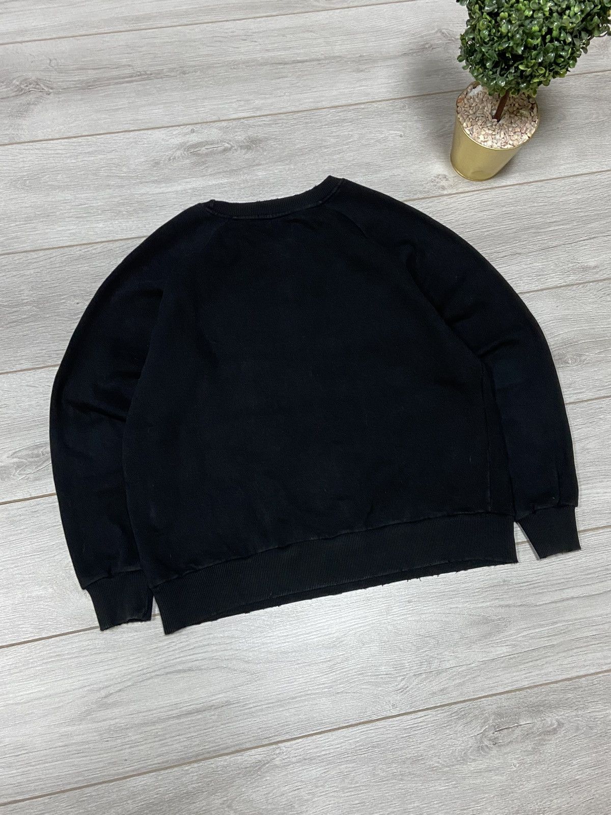 Balmain Pierre Balmain Big Logo Black Sweatshirt Size US L / EU 52-54 / 3 - 11 Thumbnail