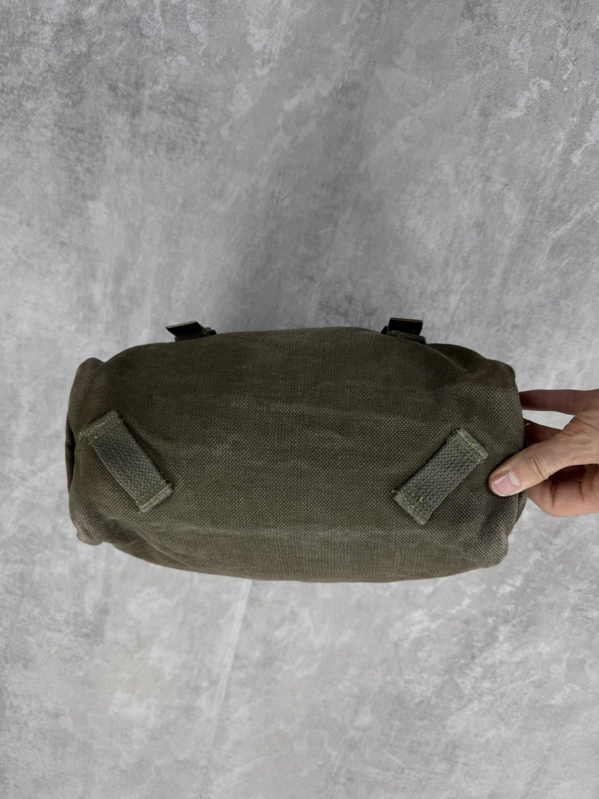 Other Vintage military canvas Biker Bag Motorcycle back bag Size ONE SIZE - 6 Thumbnail