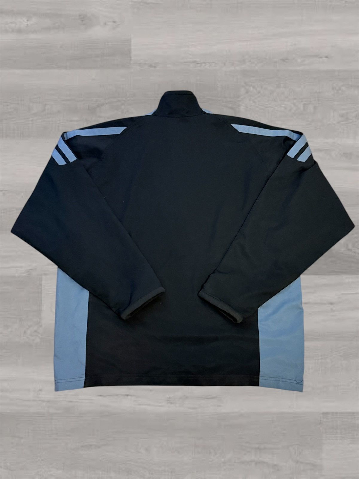 Adidas Marseille 2001/02 Track Jacket Size M Size US M / EU 48-50 / 2 - 2 Thumbnail