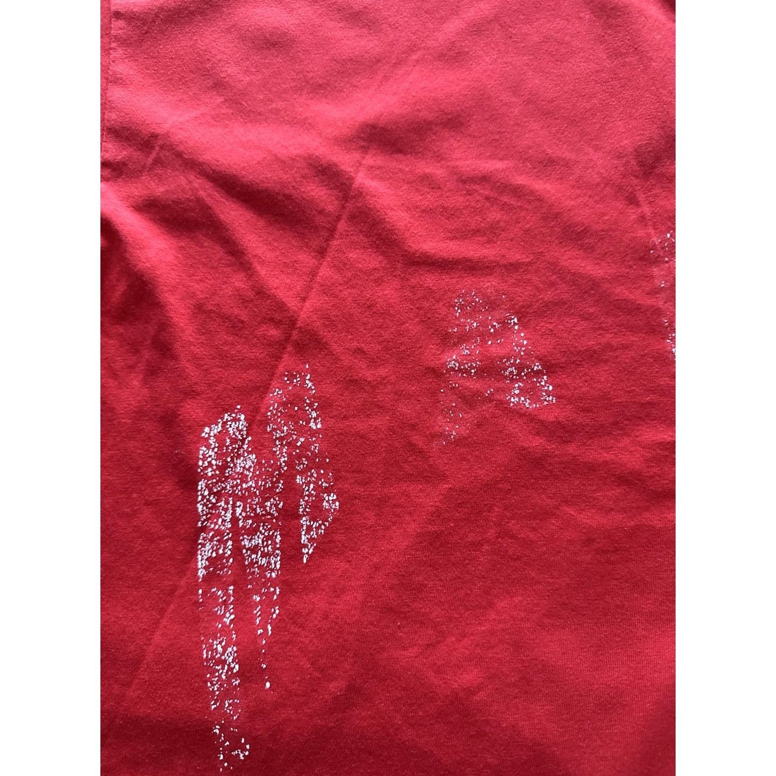 Marni MARNI Shirt Mens Size L Sz Large Red Logo Graphic Faded Crew Neck Short Sleeve T-Shirt Designer Size US L / EU 52-54 / 3 - 3 Thumbnail