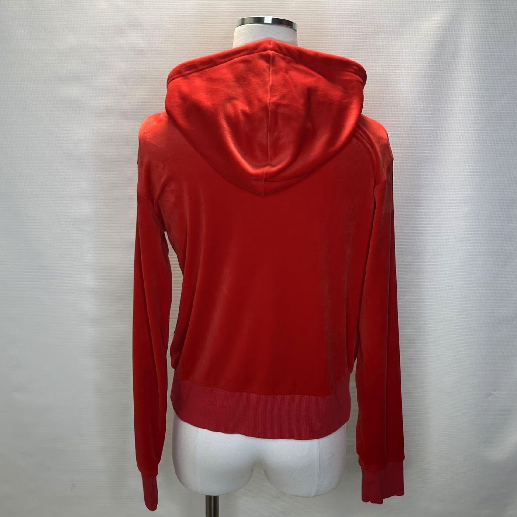 Russell Athletic VINTAGE? No. Russell Athletic Hoodie Womens XS Velour Pullover Kangaroo Pocket Extra Small Size XS / US 0-2 / IT 36-38 - 4 Thumbnail