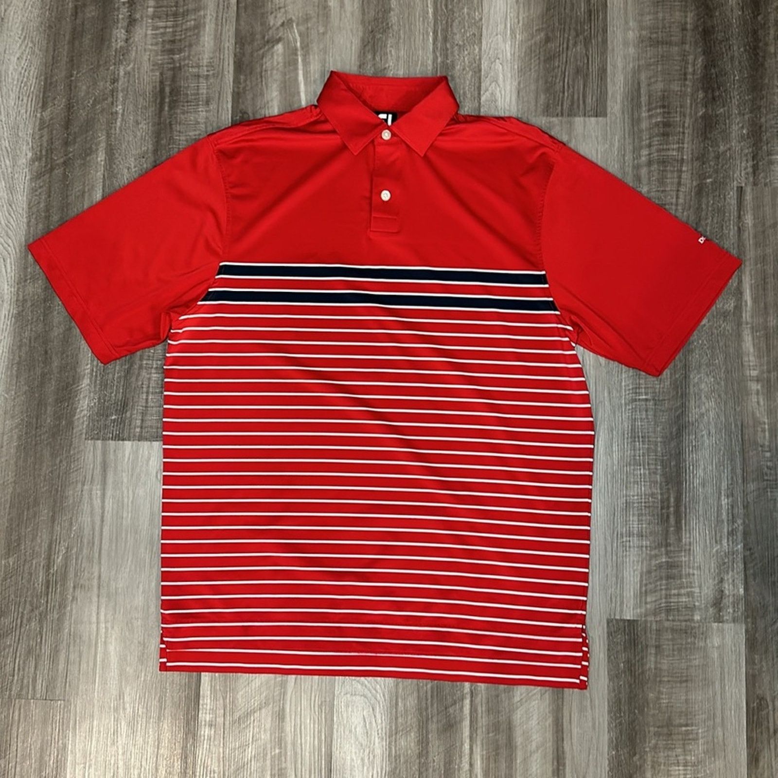 Footjoy FootJoy Diamond Parks Golf Polo - Large Size US L / EU 52-54 / 3 - 2 Thumbnail
