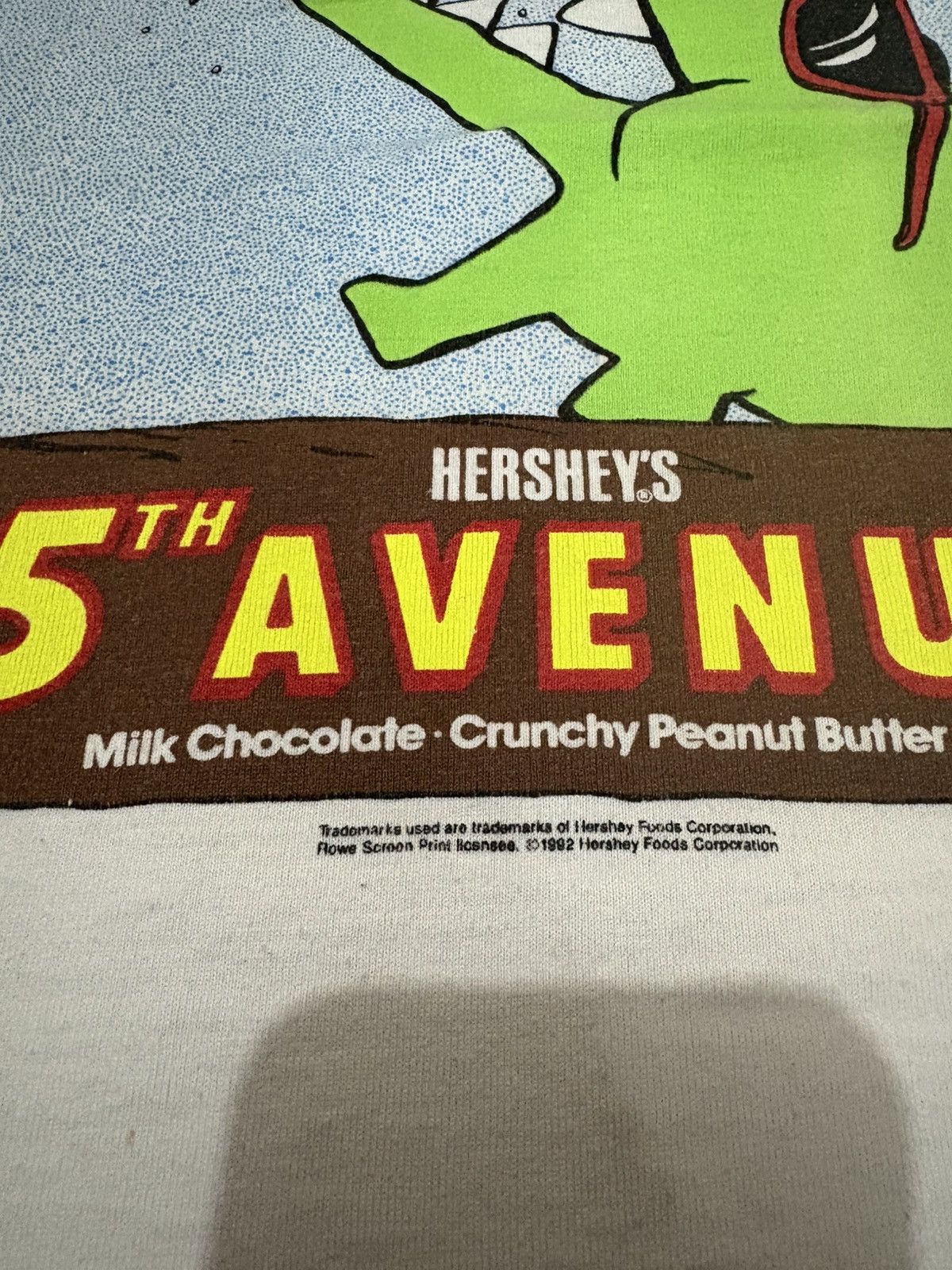 Fruit Of The Loom × Vintage Vintage 90s Hershey’s promo tee Size US XL / EU 56 / 4 - 3 Thumbnail