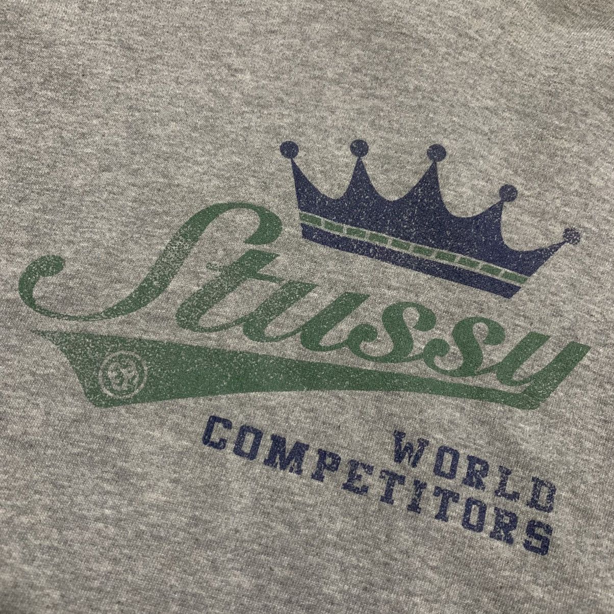 Stussy Vintage Stussy "World Competitors" Hoodie Size US L / EU 52-54 / 3 - 4 Thumbnail