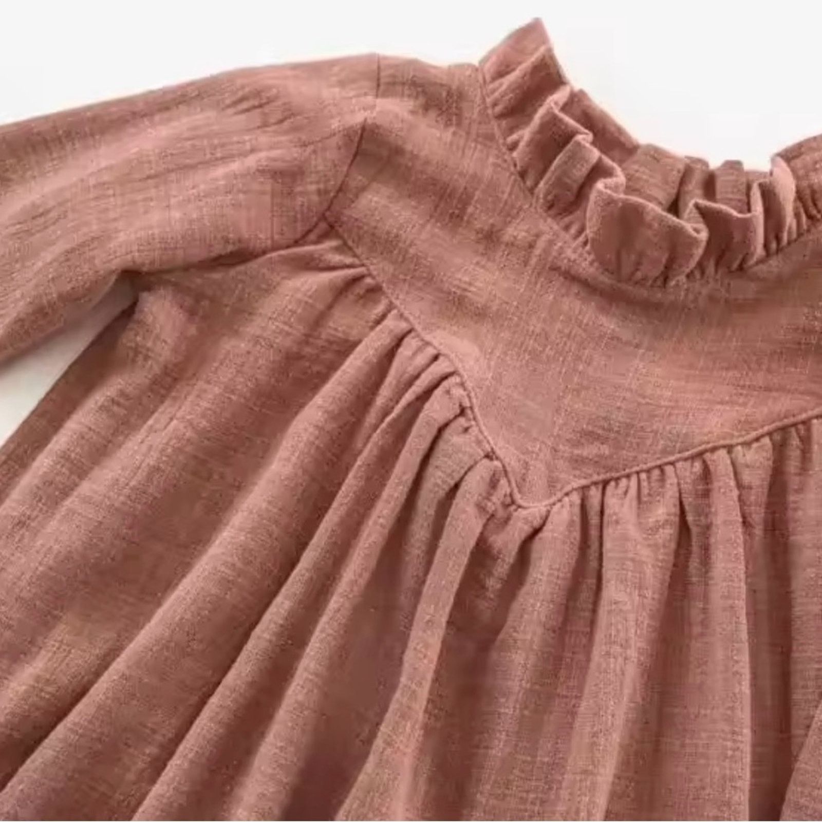 Other Long Sleeve Cotton Kids Girls Dresses size 1T 2T 3T 4T 5T Size XXS / US 00 / IT 34 - 4 Thumbnail