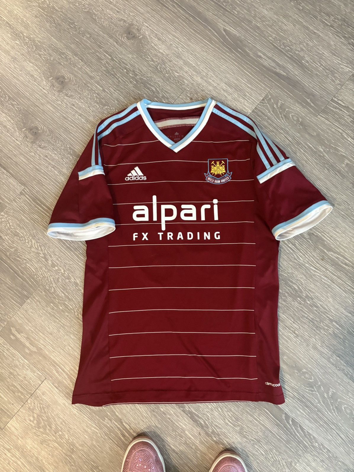 Adidas 2014-15 West Ham. Custom Jersey Size US L / EU 52-54 / 3 - 1 Thumbnail