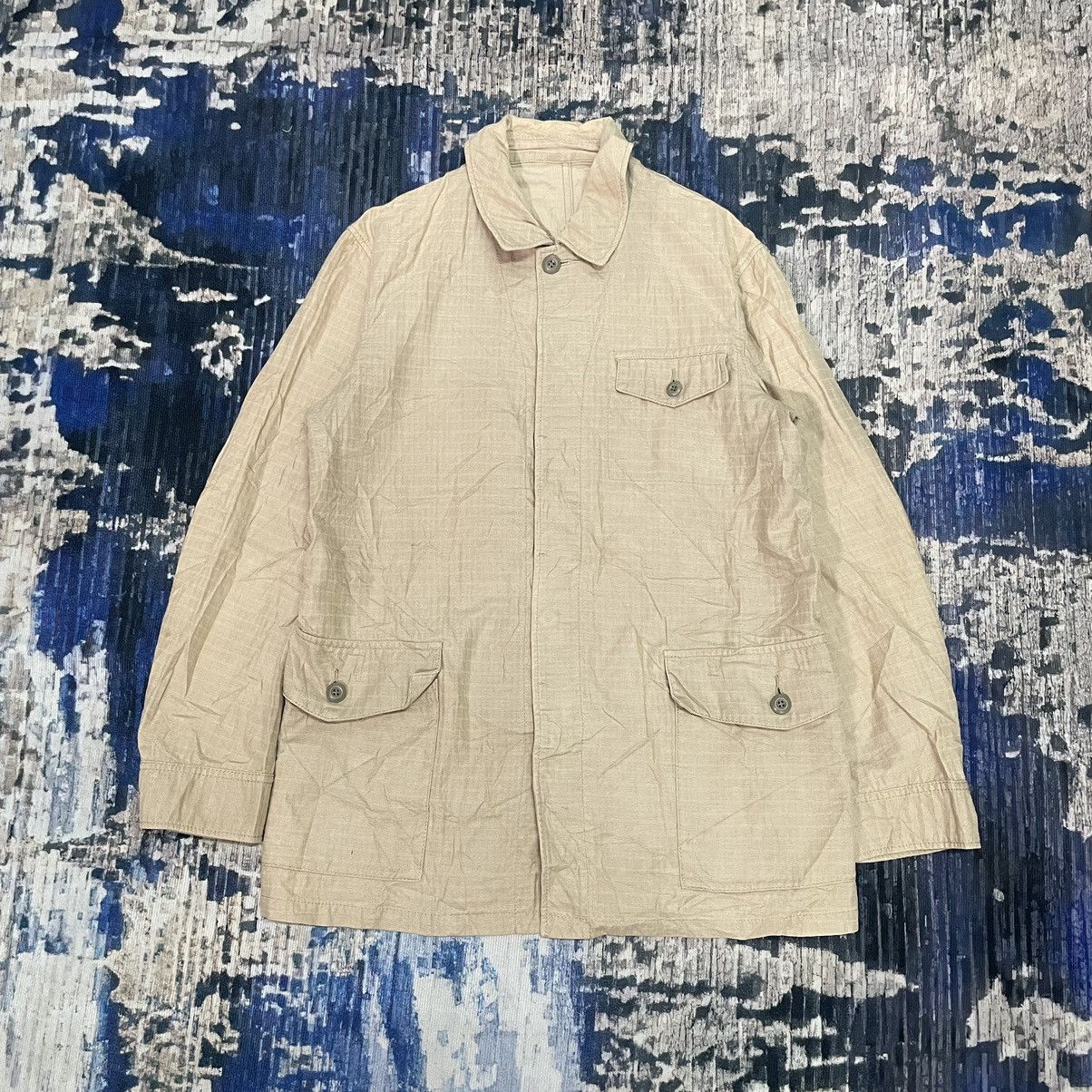 PPFM Vintage PPFM Shirt Collar Long Button Beigi L Size US L / EU 52-54 / 3 - 1 Thumbnail