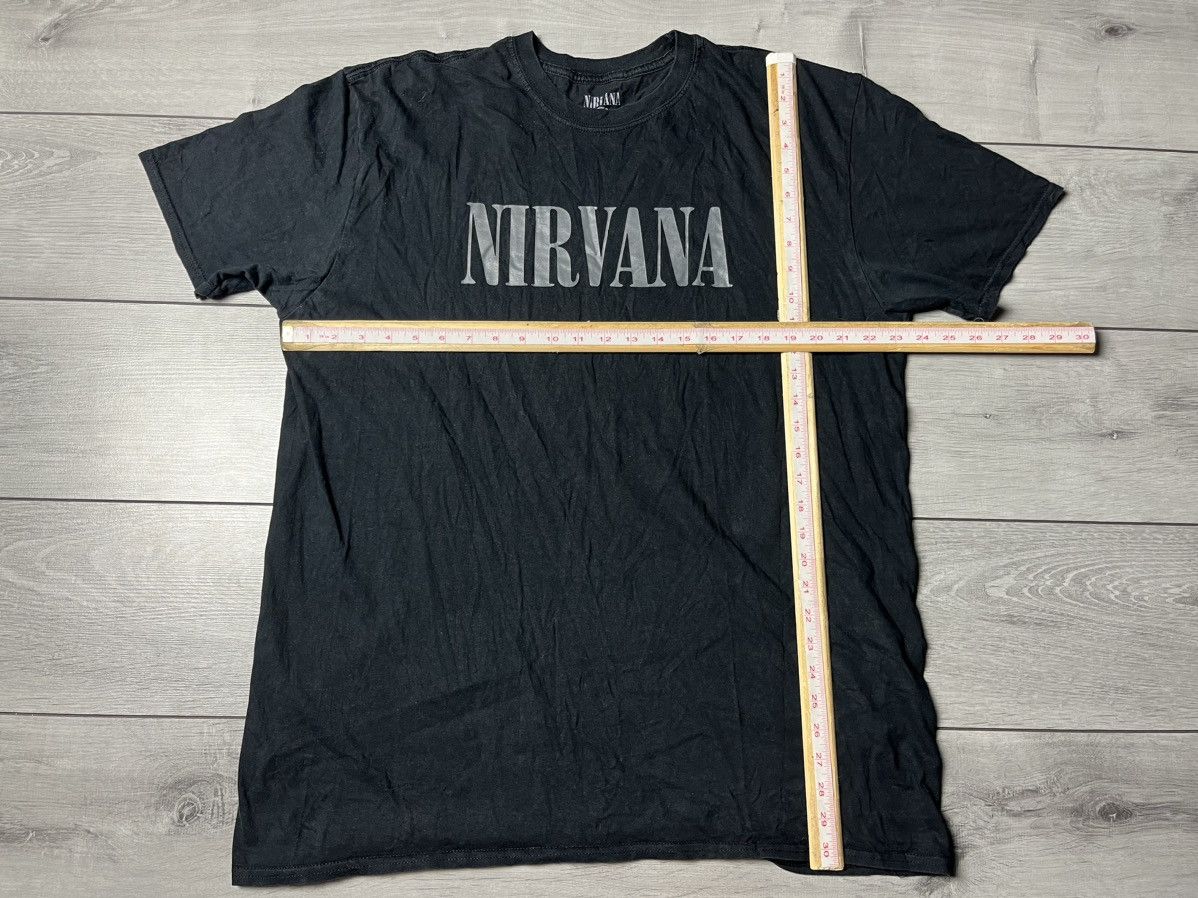 Nirvana Nirvana Tshirt multi logo reverse size Large Size US L / EU 52-54 / 3 - 5 Thumbnail