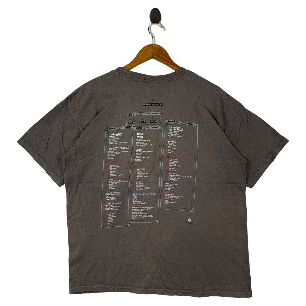 Japanese Brand FUJI ROCK FESTIVAL 1983 tower records tee Size US L / EU 52-54 / 3 - 4 Thumbnail