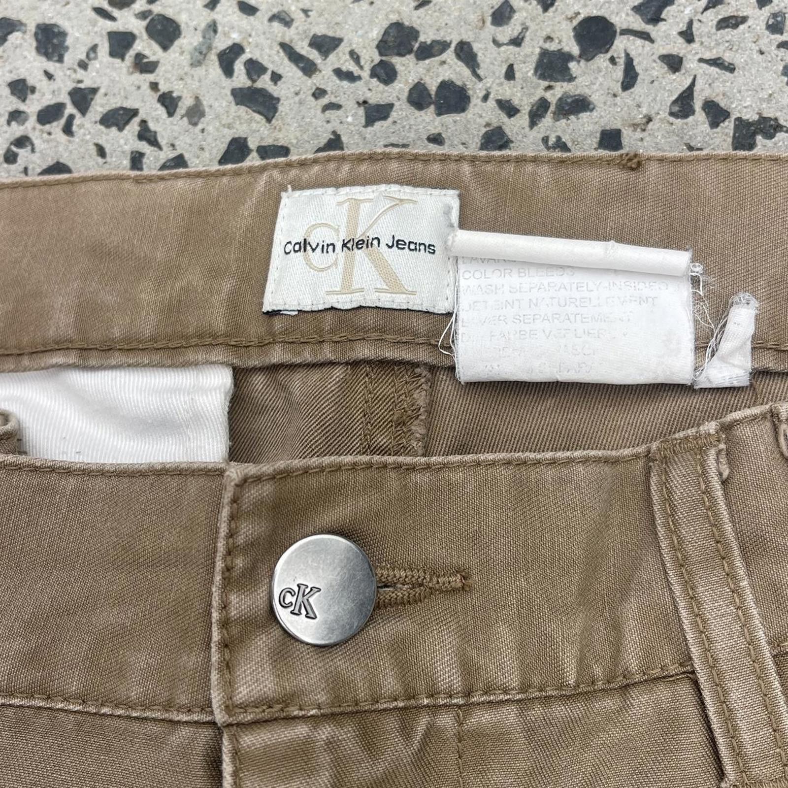 Calvin Klein Baggy Calvin Klein Cargo Pants 👖 Size US 32 / EU 48 - 3 Thumbnail