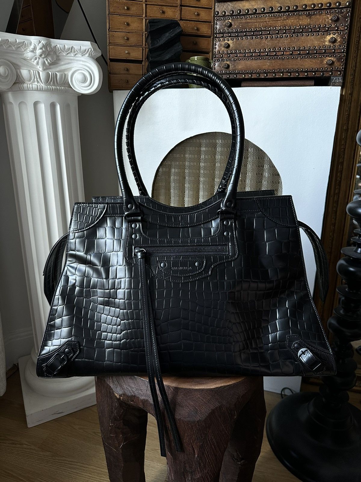 Balenciaga Neo city classic semi shiny