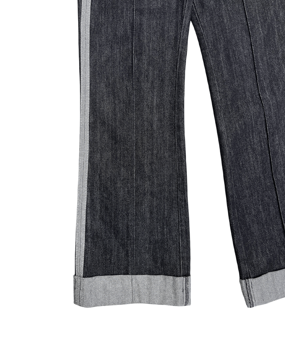 Jean Paul Gaultier Jean Paul Gaultier Glitter Pearl Black Denim Pants Size 28" / US 6 / IT 42 - 7 Thumbnail