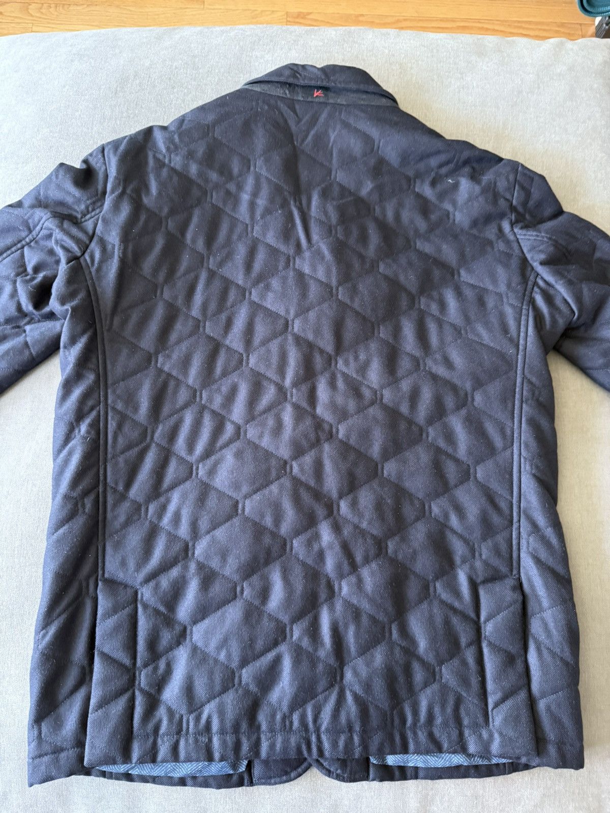 Isaia ISAIA Napoli Quilted Cashmere Shirt Jacket – 100% Cashmere Size US L / EU 52-54 / 3 - 13 Thumbnail