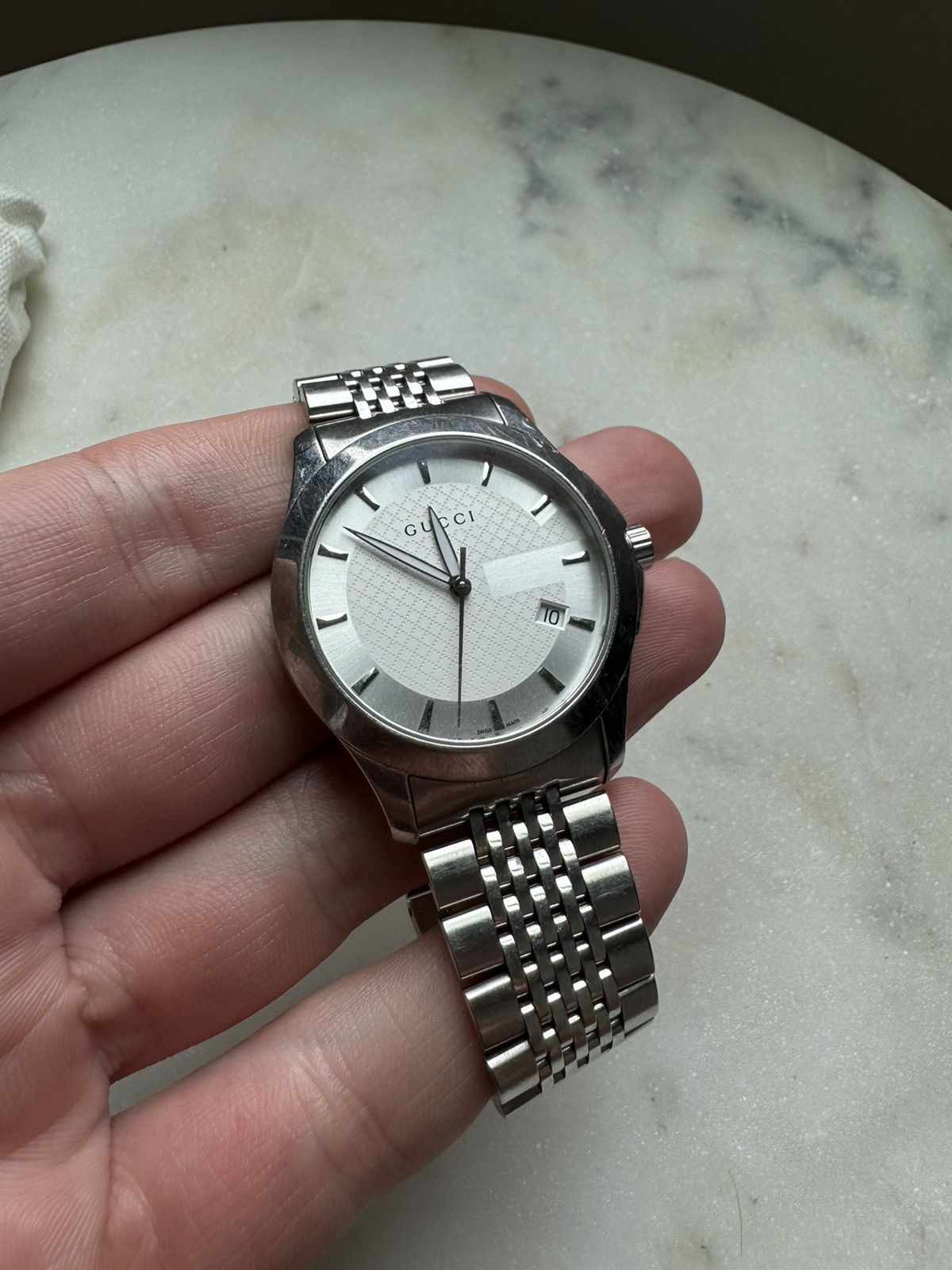 Gucci Gucci Steel Watch Size ONE SIZE - 2 Thumbnail