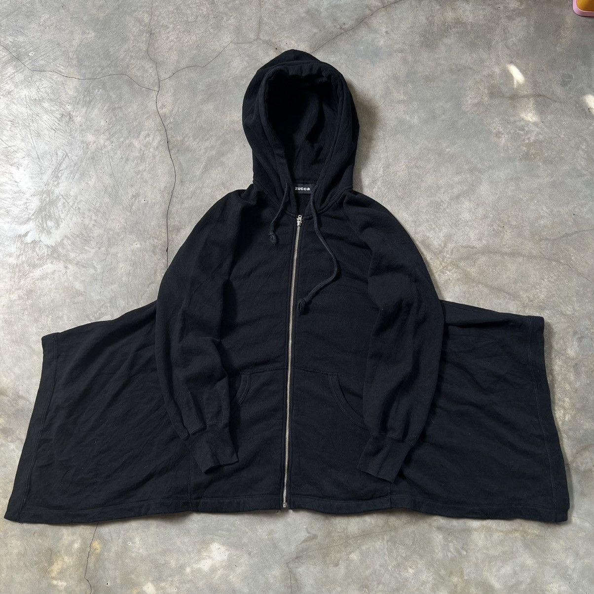 Issey Miyake Archive Zucca by Issey Miyake Oversize Vent Zip Hoodie Size US M / EU 48-50 / 2 - 2 Thumbnail