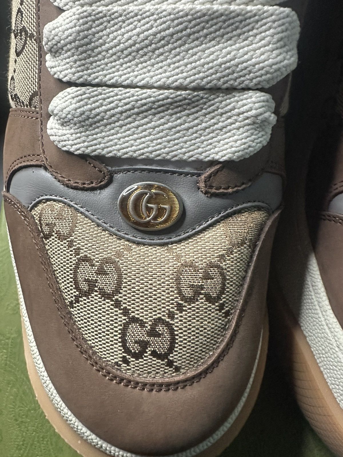 Gucci Gucci Screener GG sneaker Size US 12 / EU 45 - 3 Thumbnail