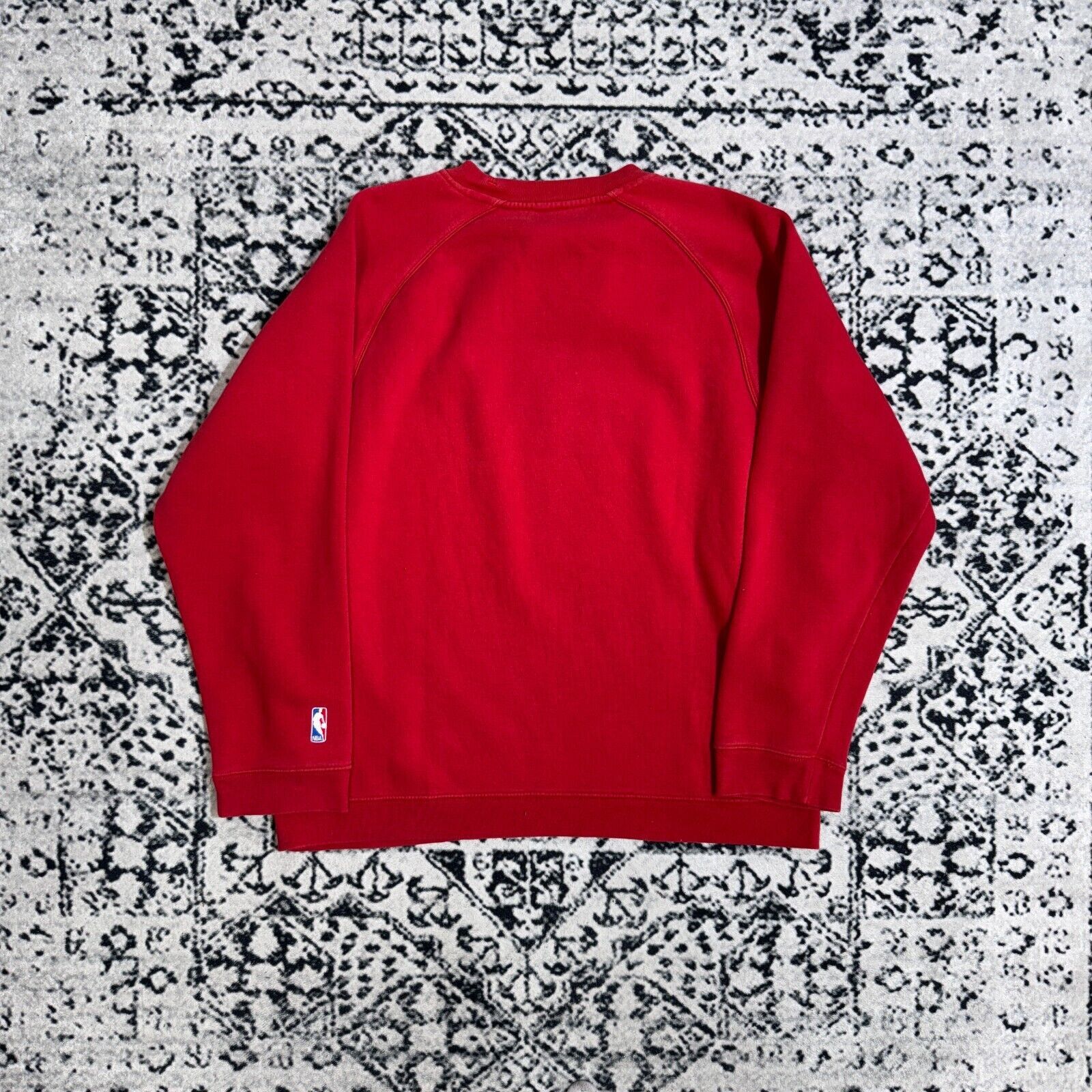 Champion × Vintage Champion Red Cotton Crewneck Size M NBA 90s Jordan T-Shirt Size US M / EU 48-50 / 2 - 10 Thumbnail