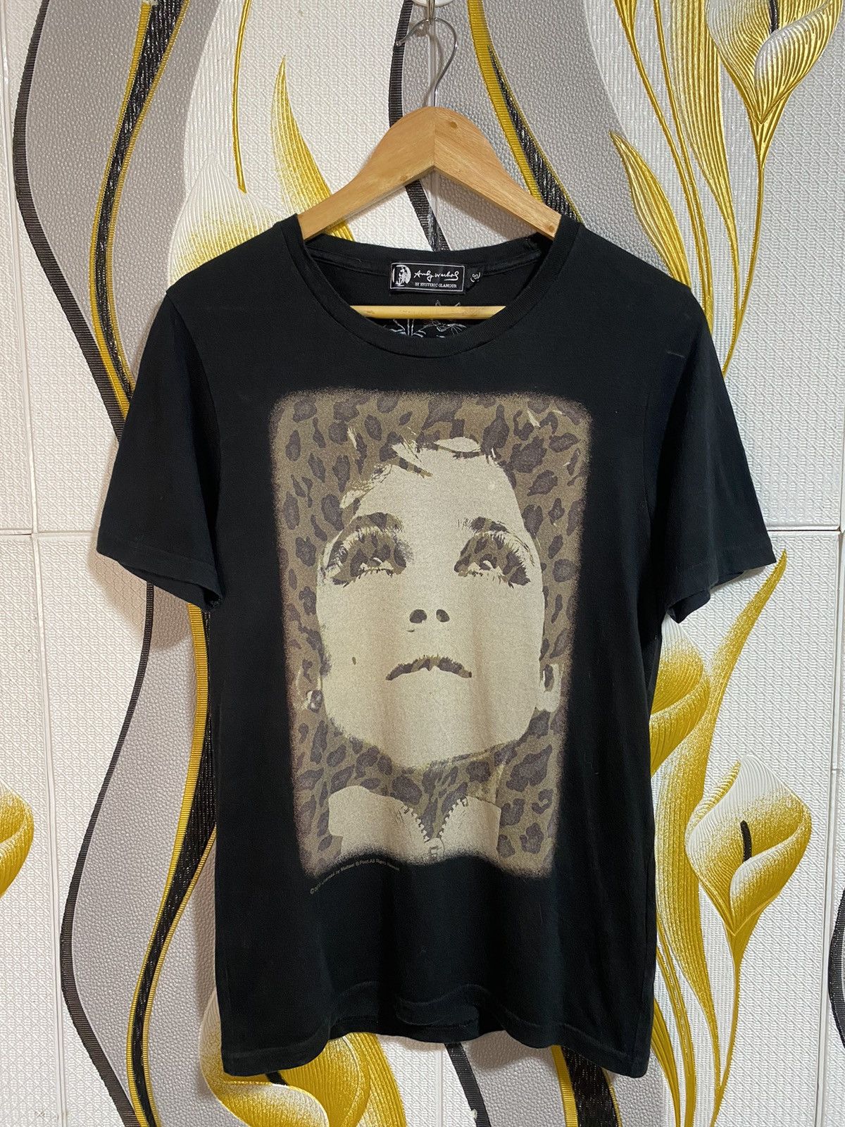 Hysteric Glamour x Andy Warhol Edie Sedgwick Black Shirt
