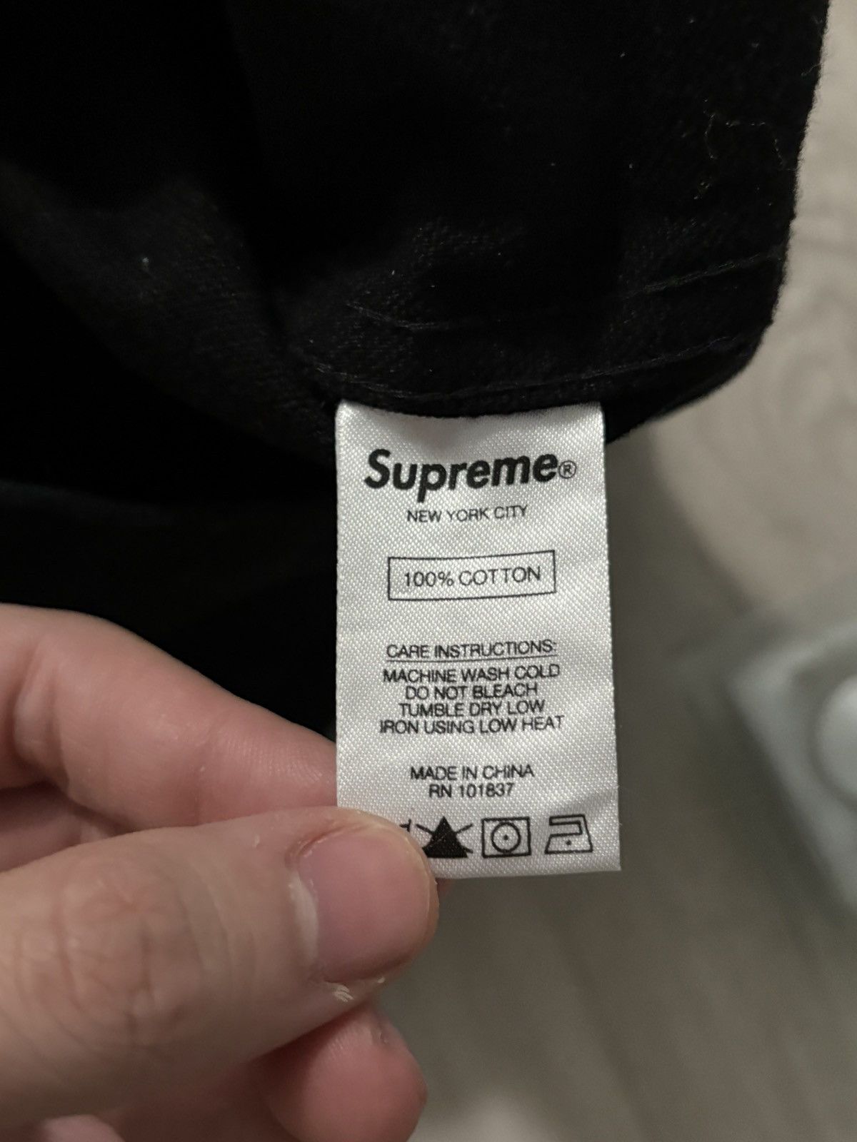 Supreme Supreme Script Canvas Snap Shirt FW19 Black Size US S / EU 44-46 / 1 - 6 Thumbnail